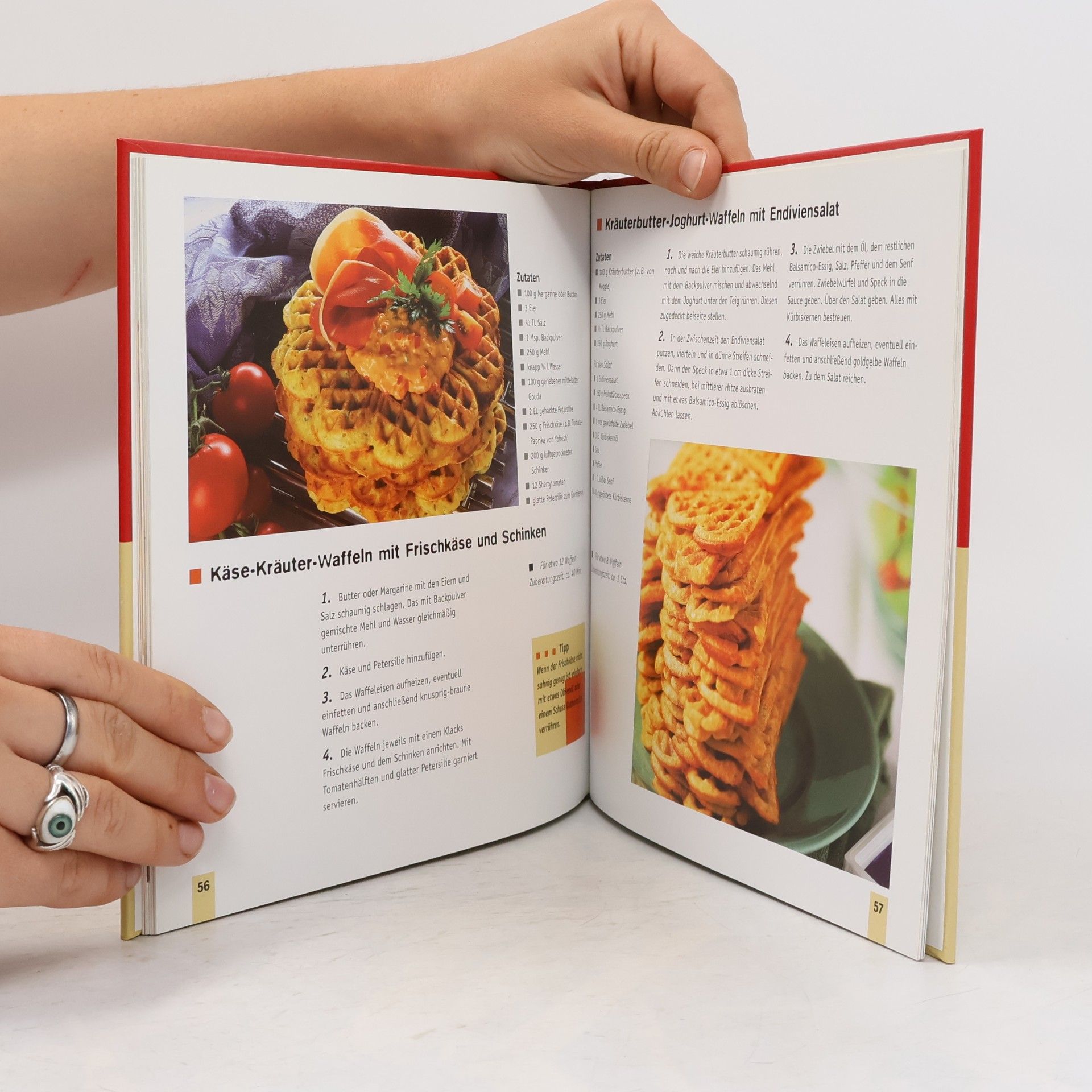 Sandra Fischer Waffeln. Die besten Rezepte
