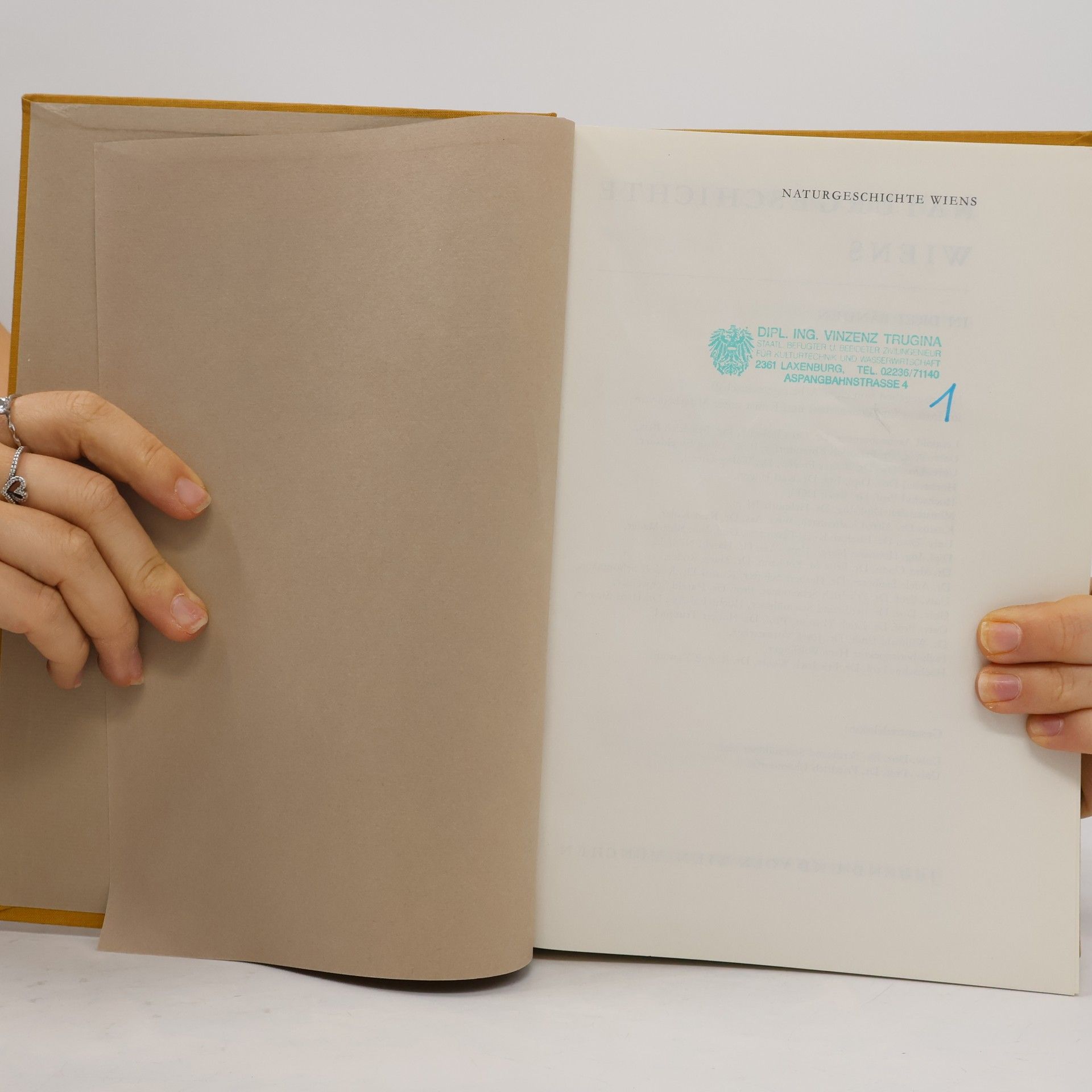 Autores varios Naturgeschichte Wiens 1