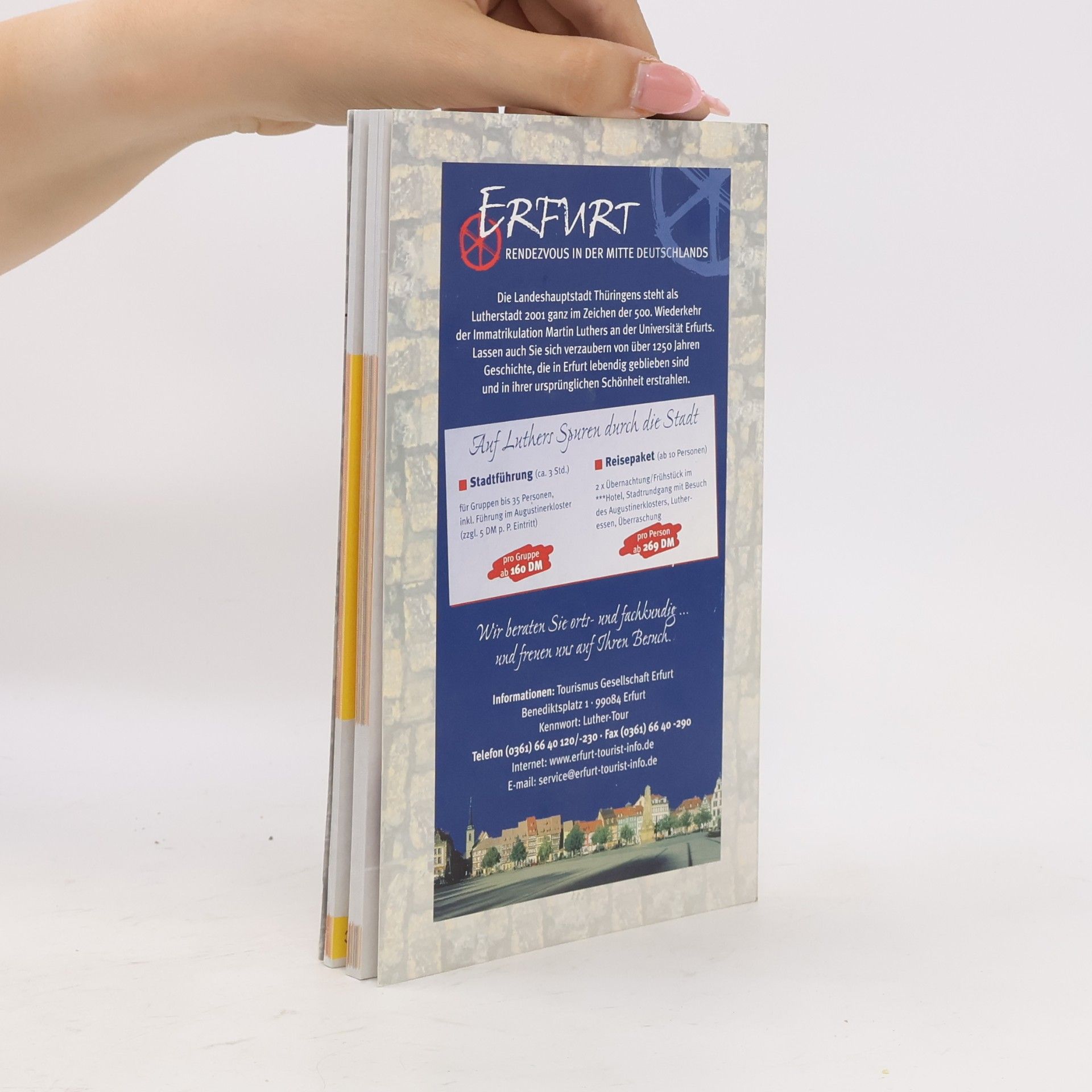 kolektiv Programmbuch der Stadt Erfuhrt für das Jahr 2001