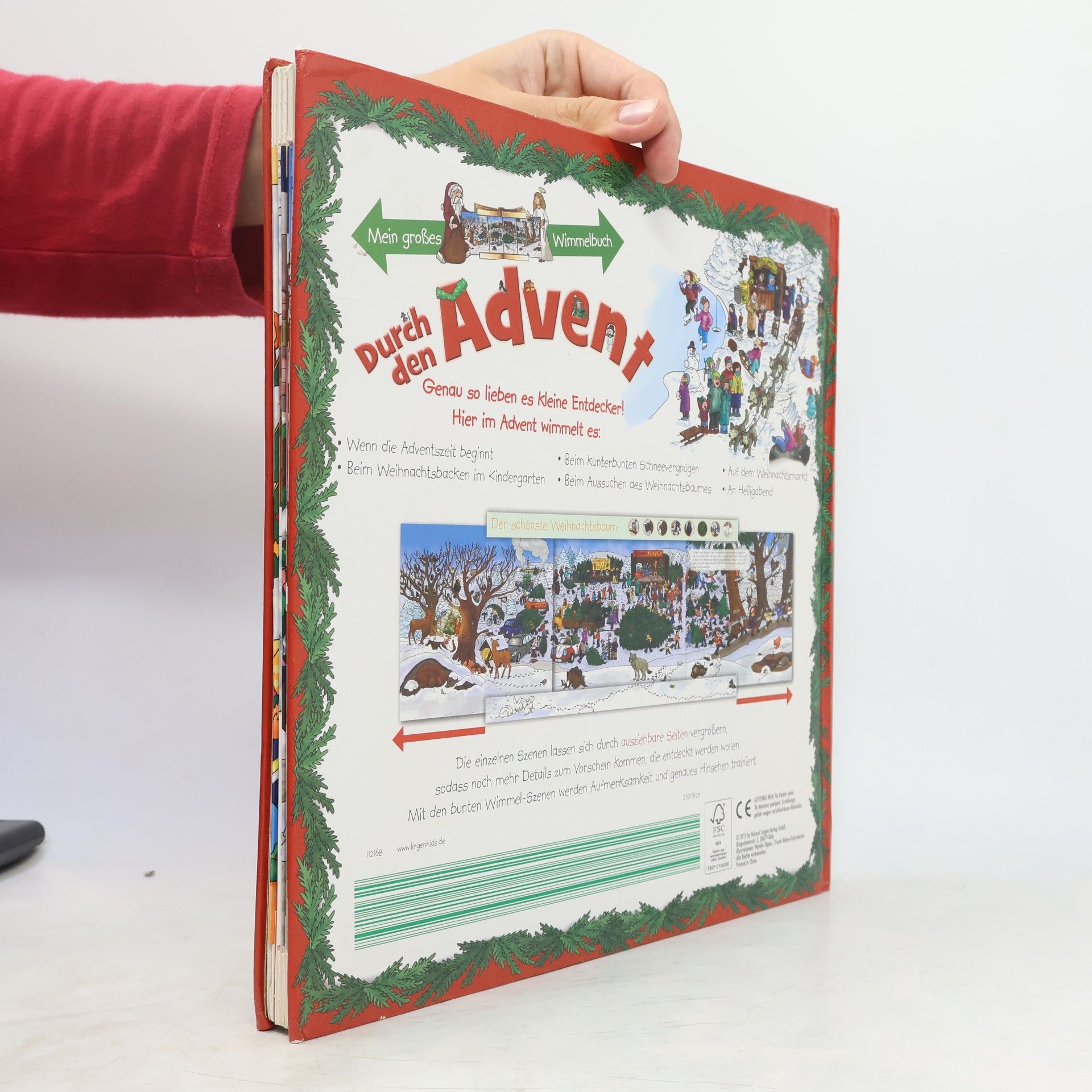Autorenkollektiv Mein grosses Wimmelbuch Durch den Advent