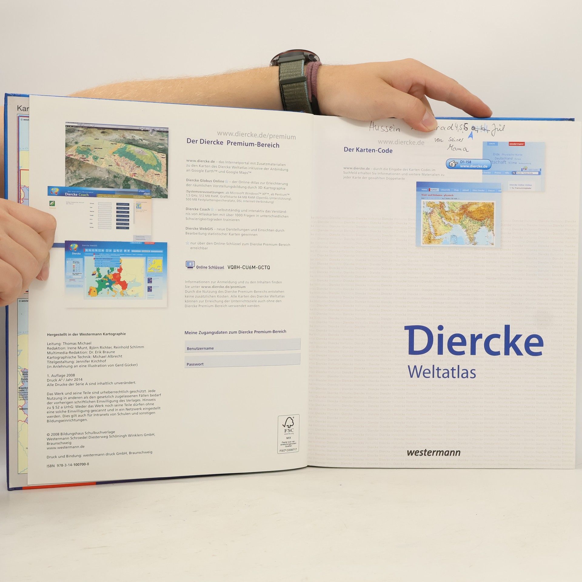 Autores varios Diercke Weltatlas