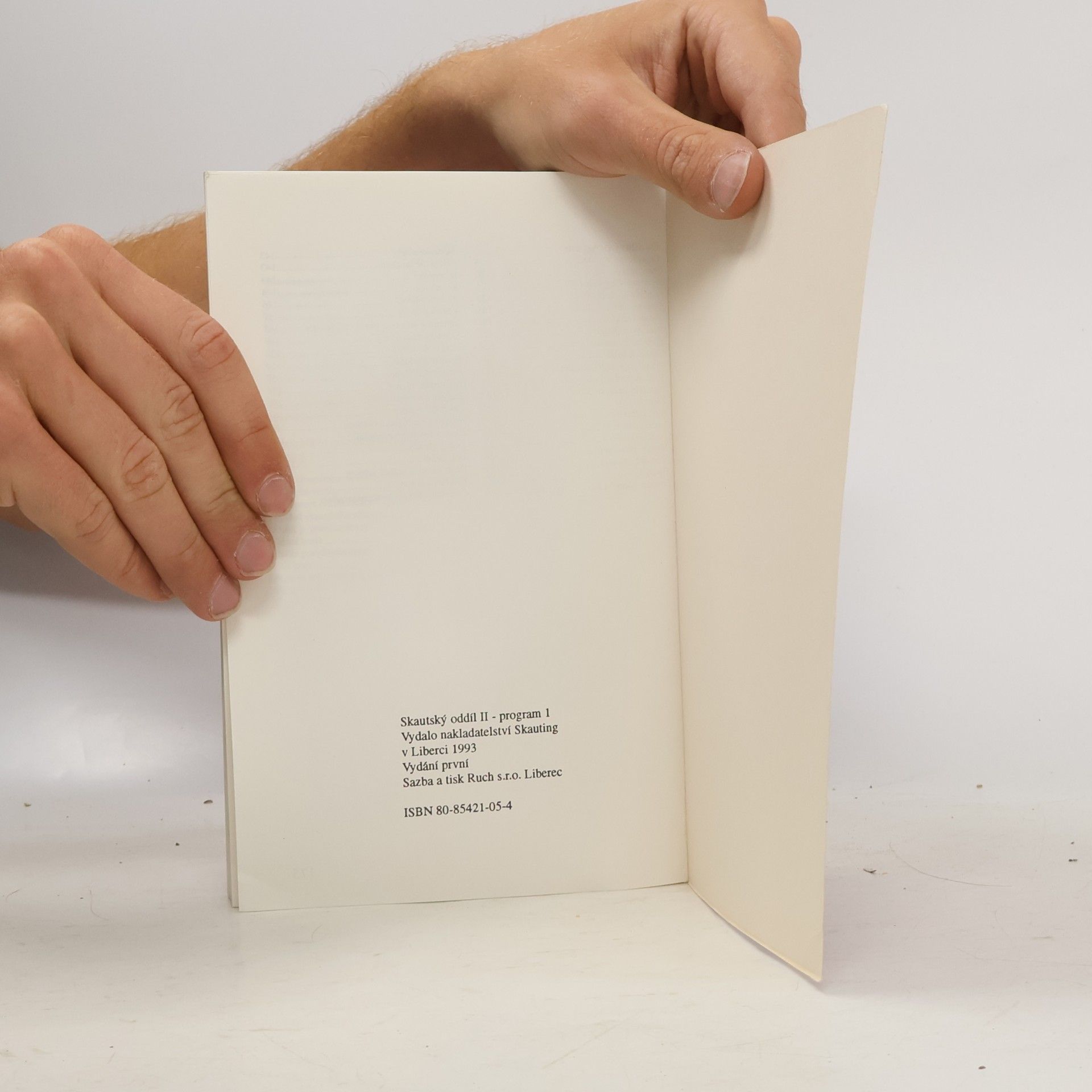 Autorenkollektiv Skautský oddíl. II., Program 2.