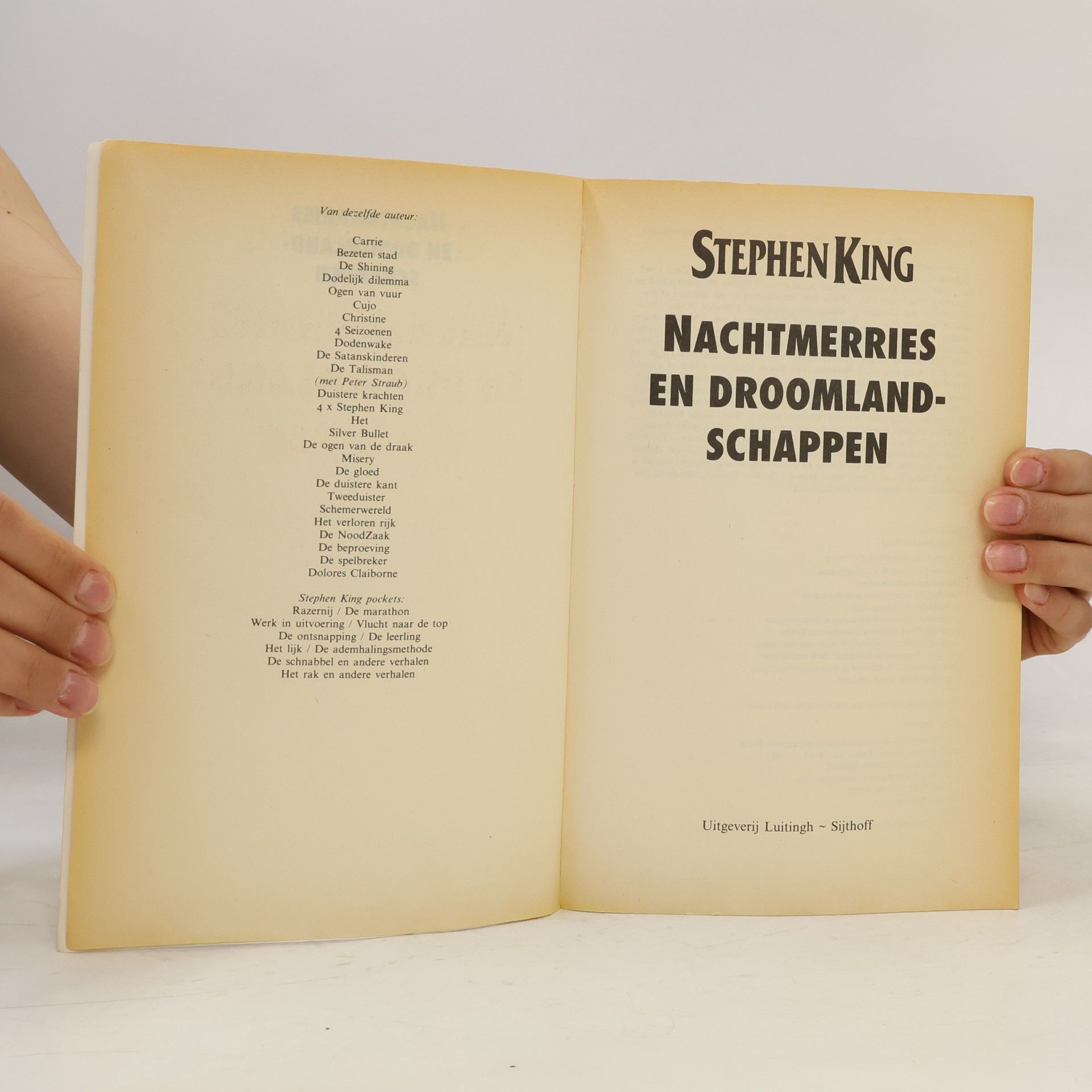 Stephen King Nachtmerries en droomlandschappen