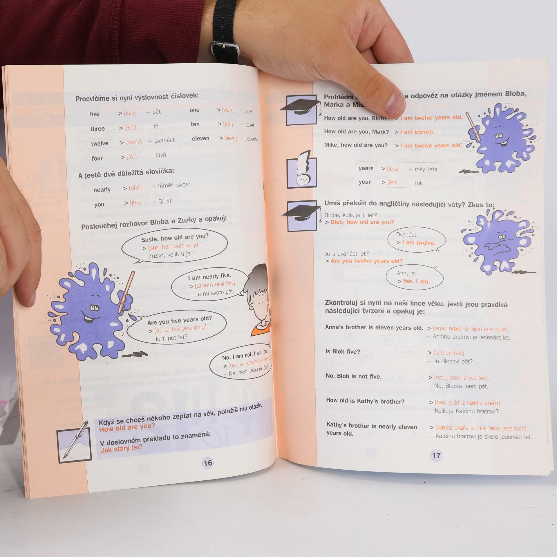 Autorenkollektiv Angličtina pro děti. Lekce 9 a 10.