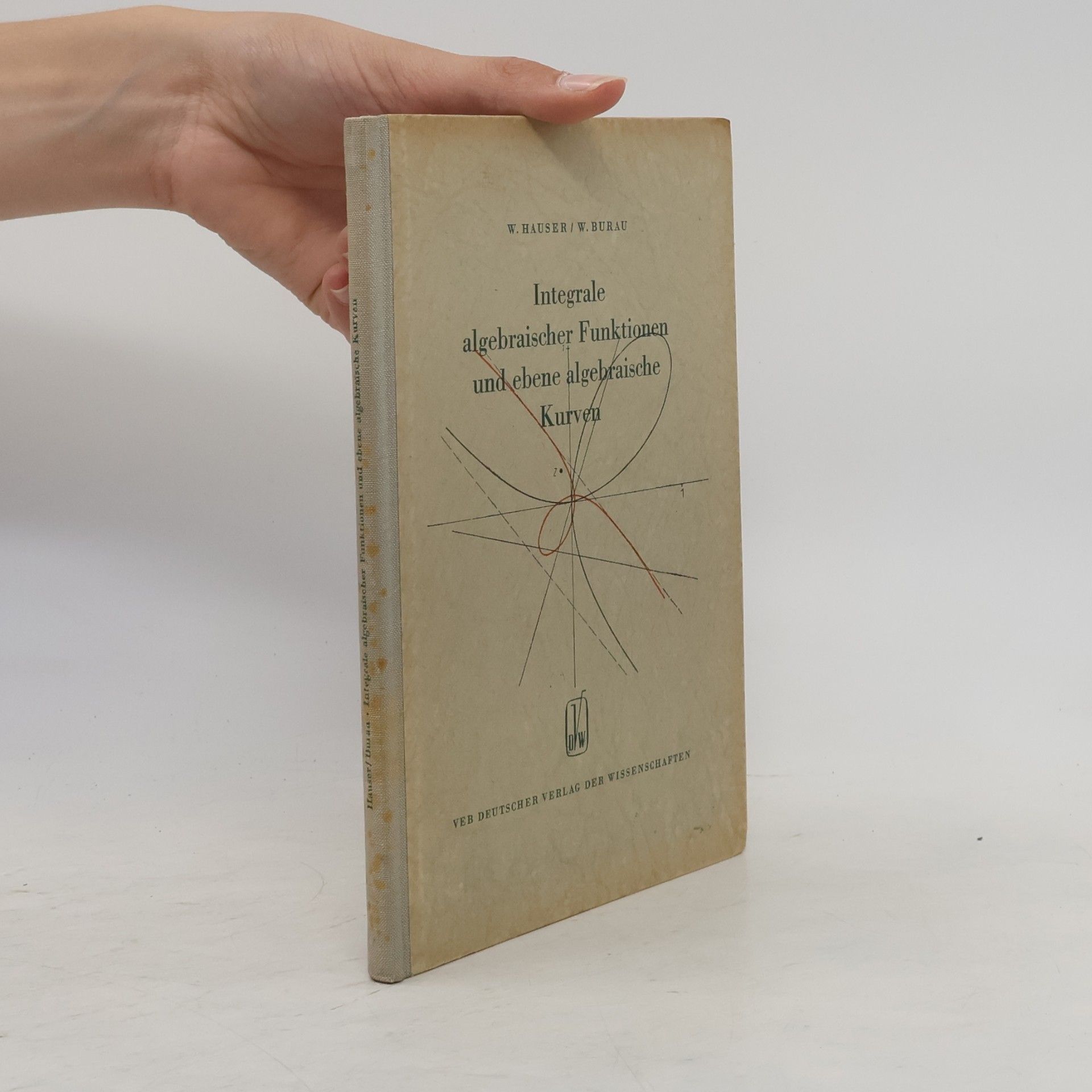 Werner Burau Integrale algebraischer Funktionen und ebene algebraische Kurven