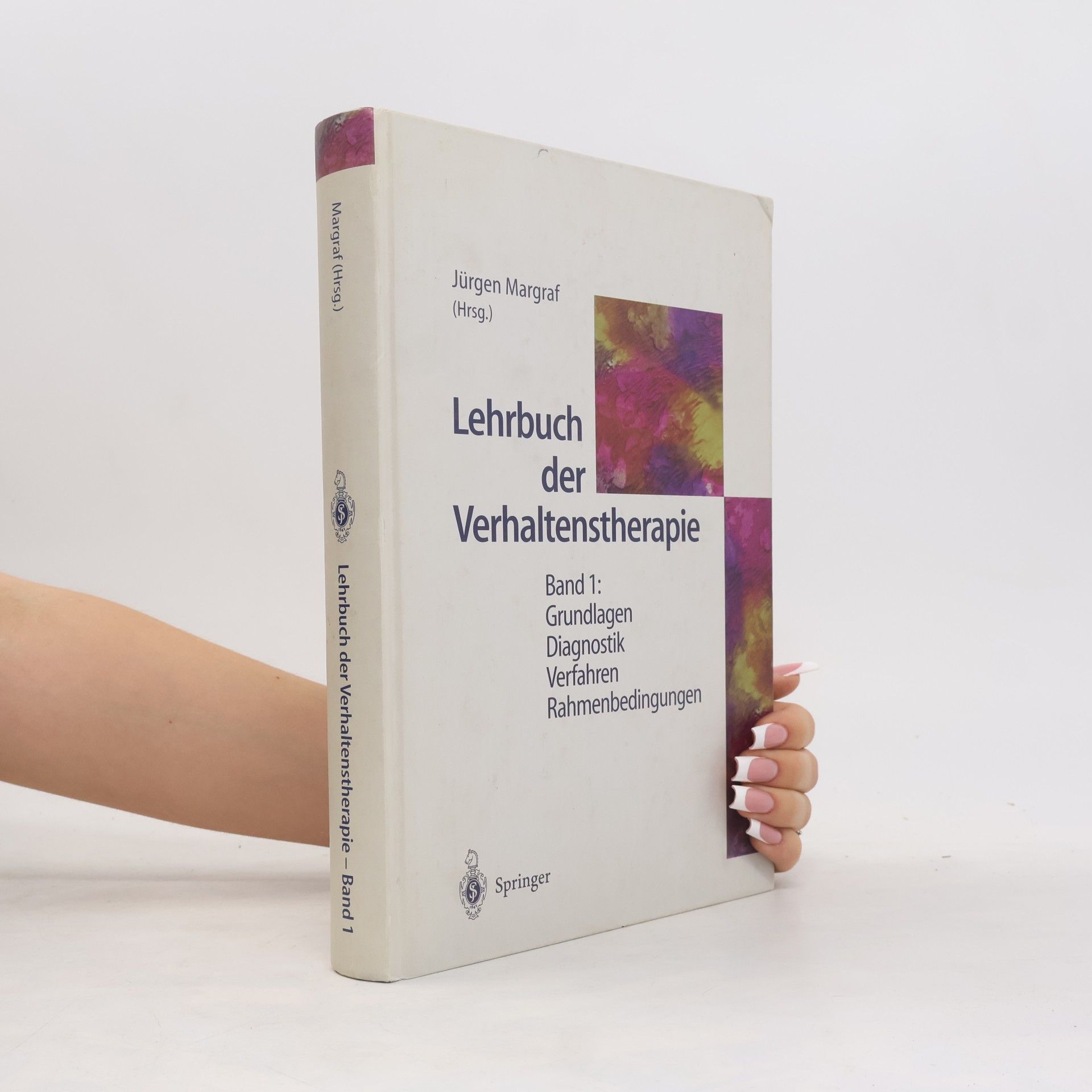 Jürgen Margraf Lehrbuch der Verhaltenstherapie