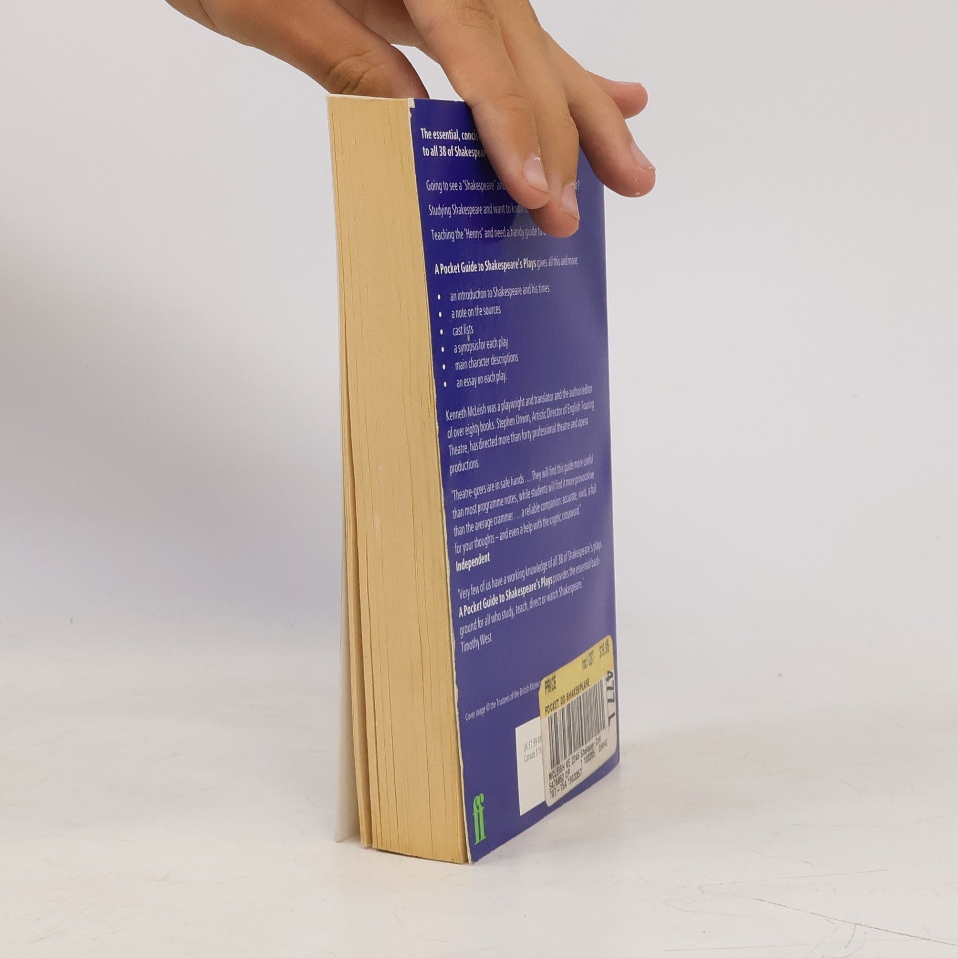 Kenneth McLeish A Pocket Guide to Shakespeare's Plays