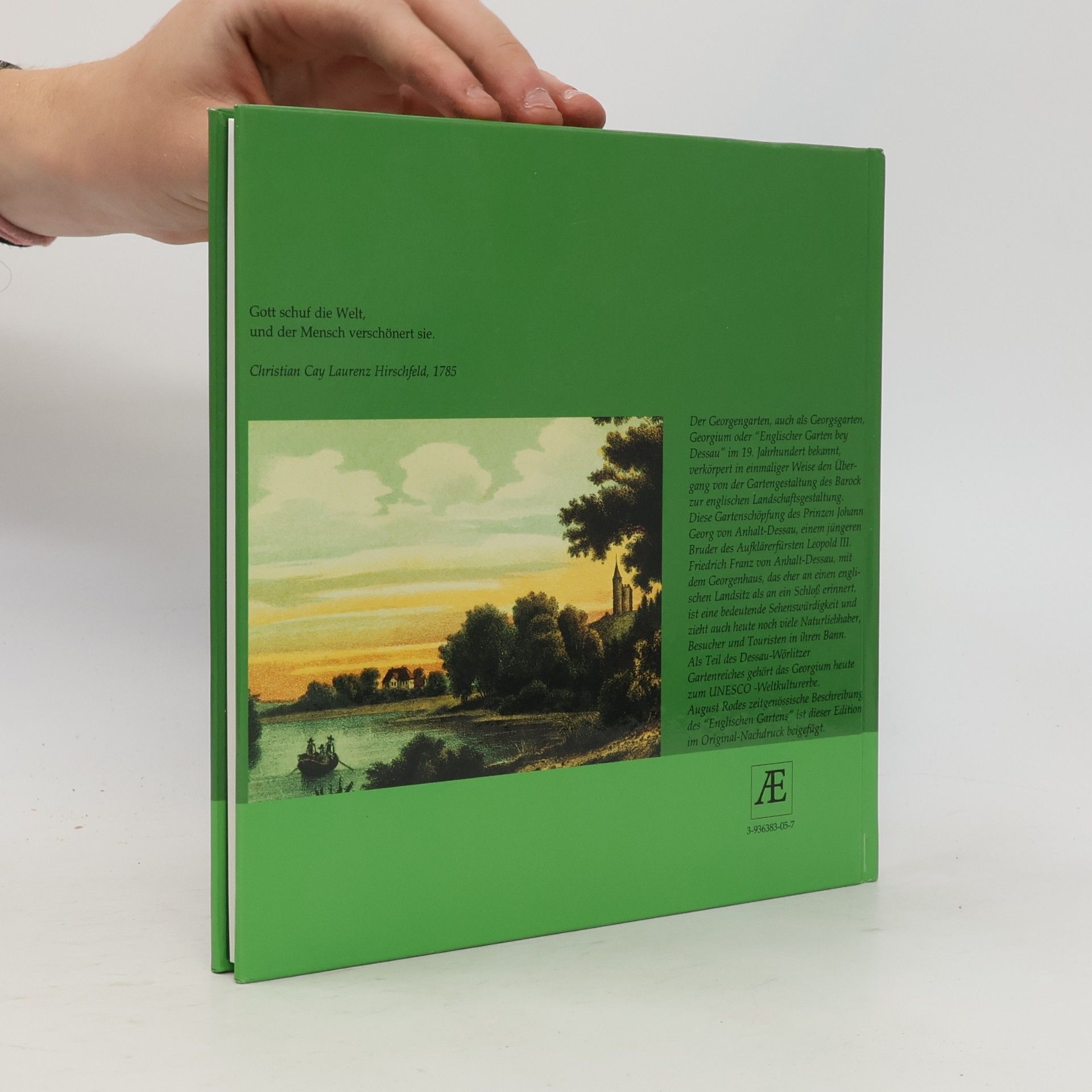 Helmut Erfurth Dessau - der Englische Garten