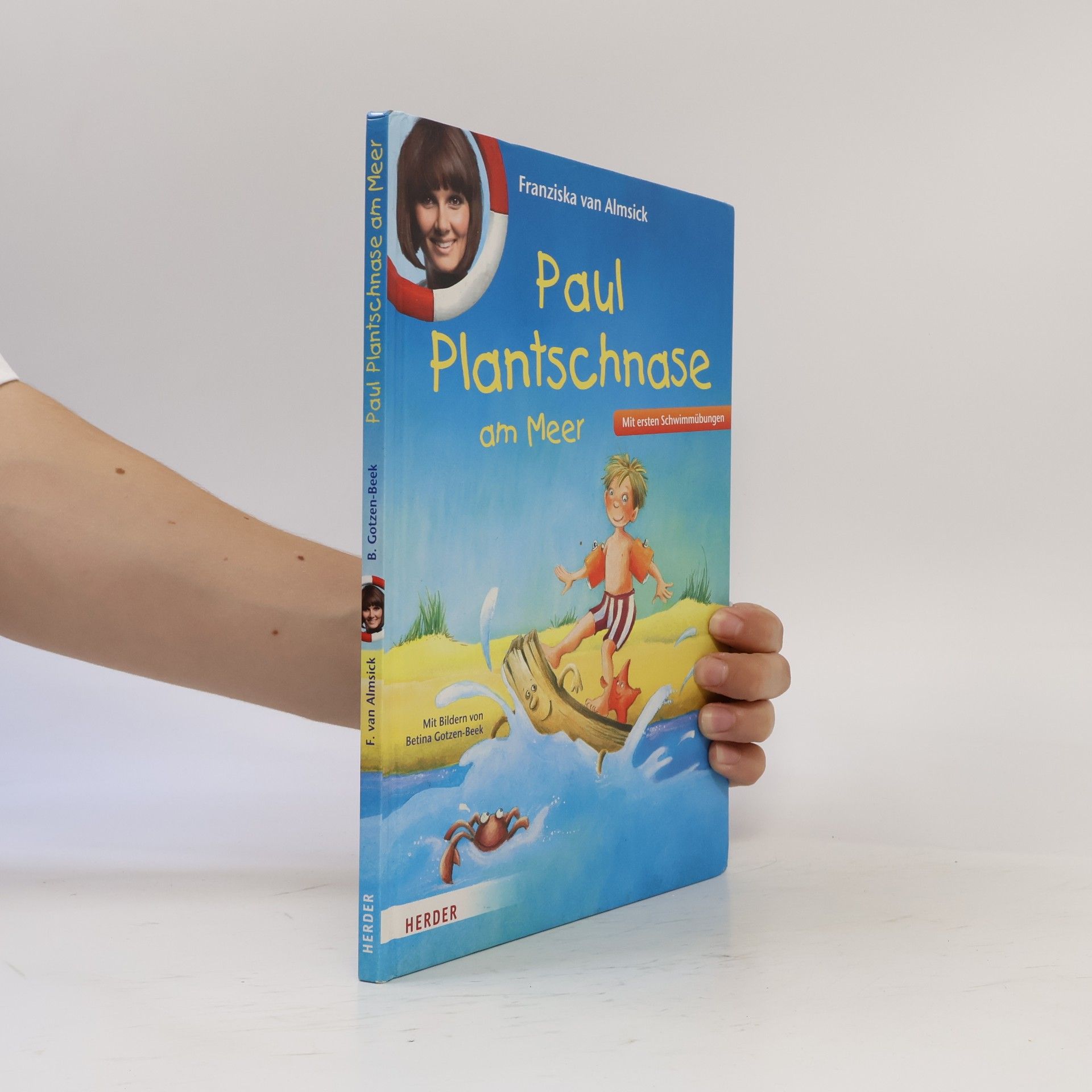 Franziska van Almsick Paul Plantschnase am Meer