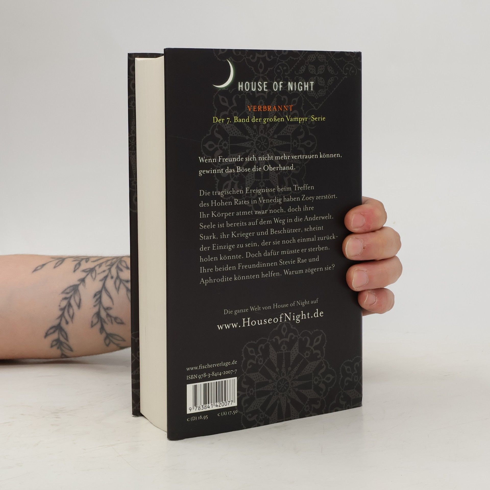 Phyllis Christine Cast House of Night 7. Verbrannt