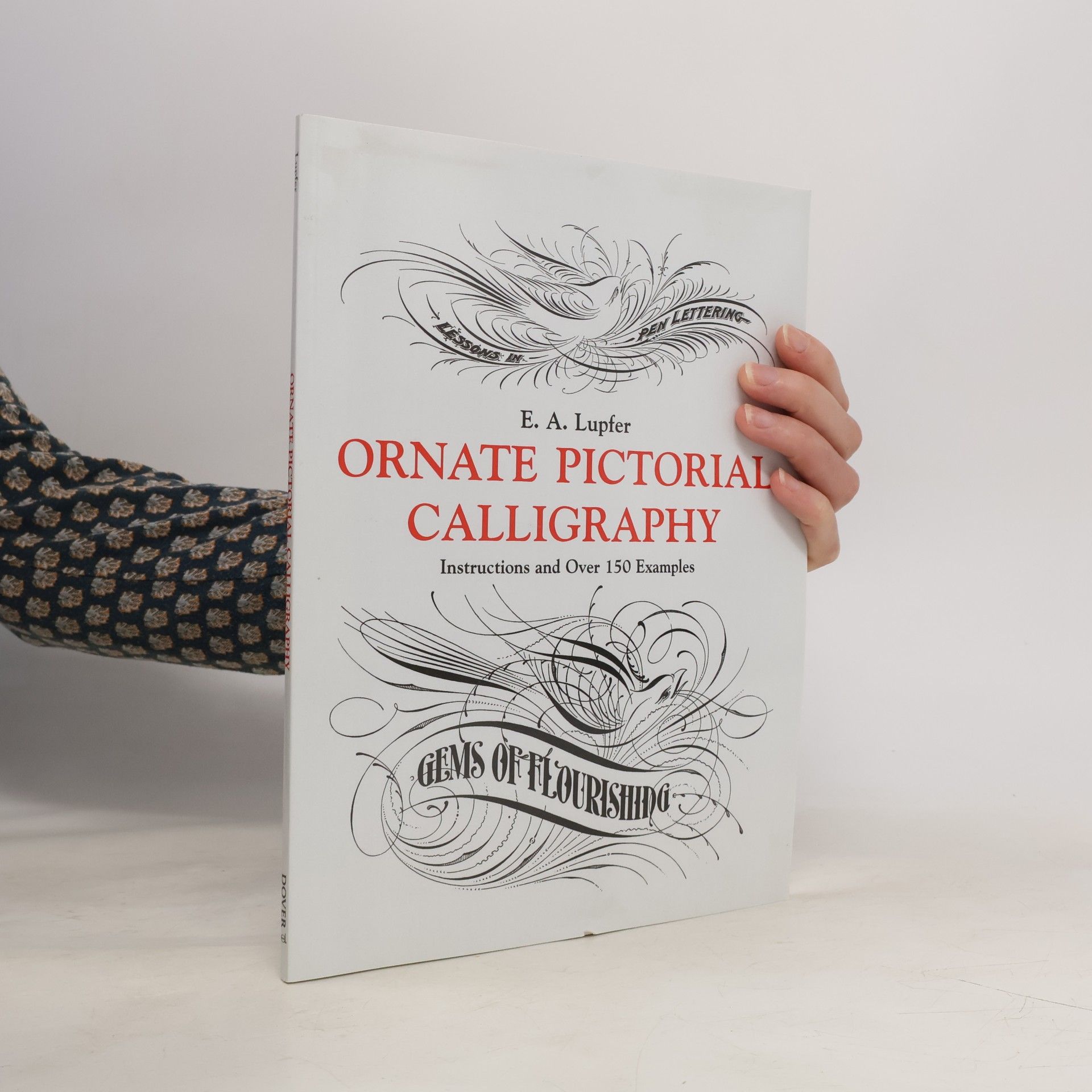 E. A. Lupfer Ornate Pictorial Calligraphy