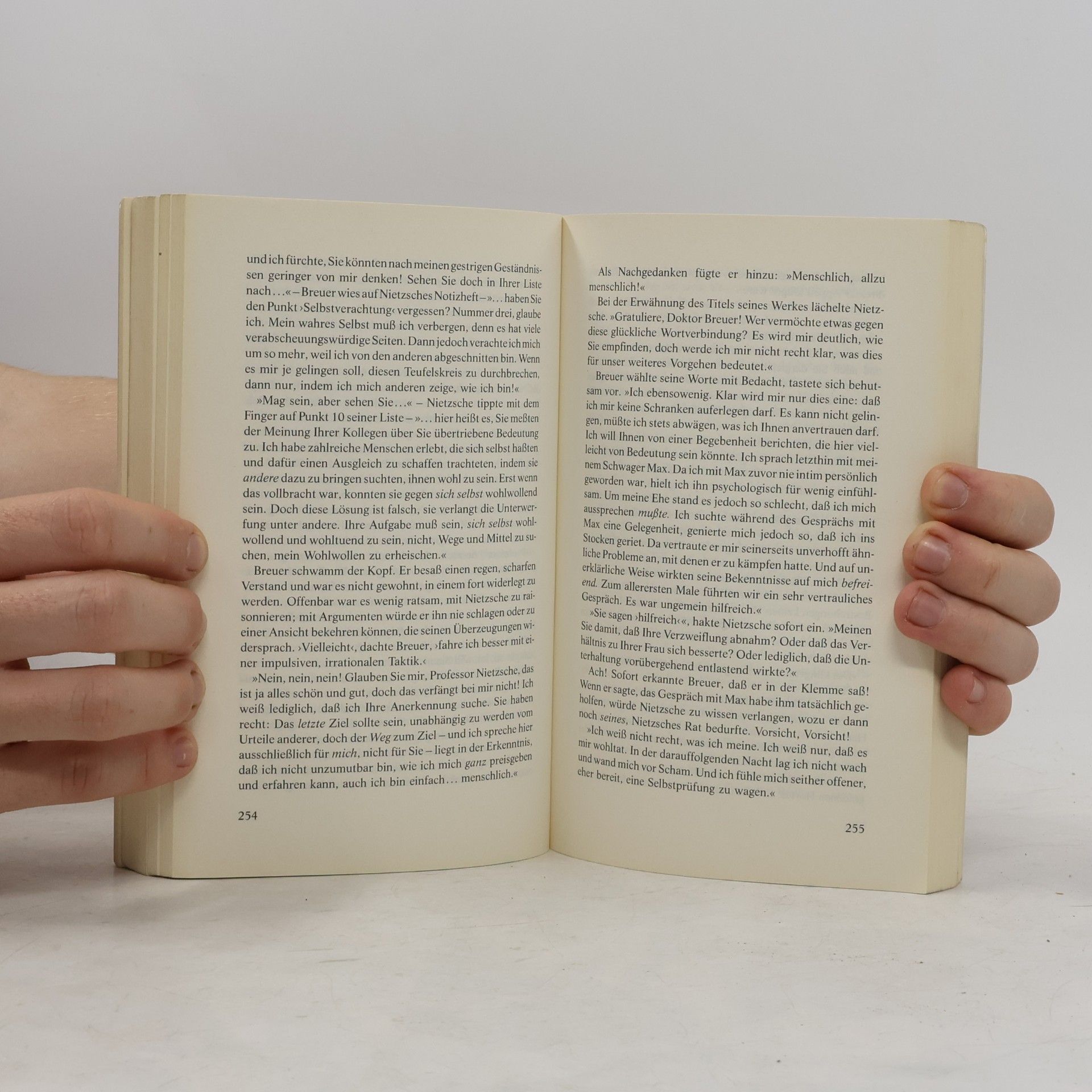 Irvin Yalom Und Nietzsche weinte