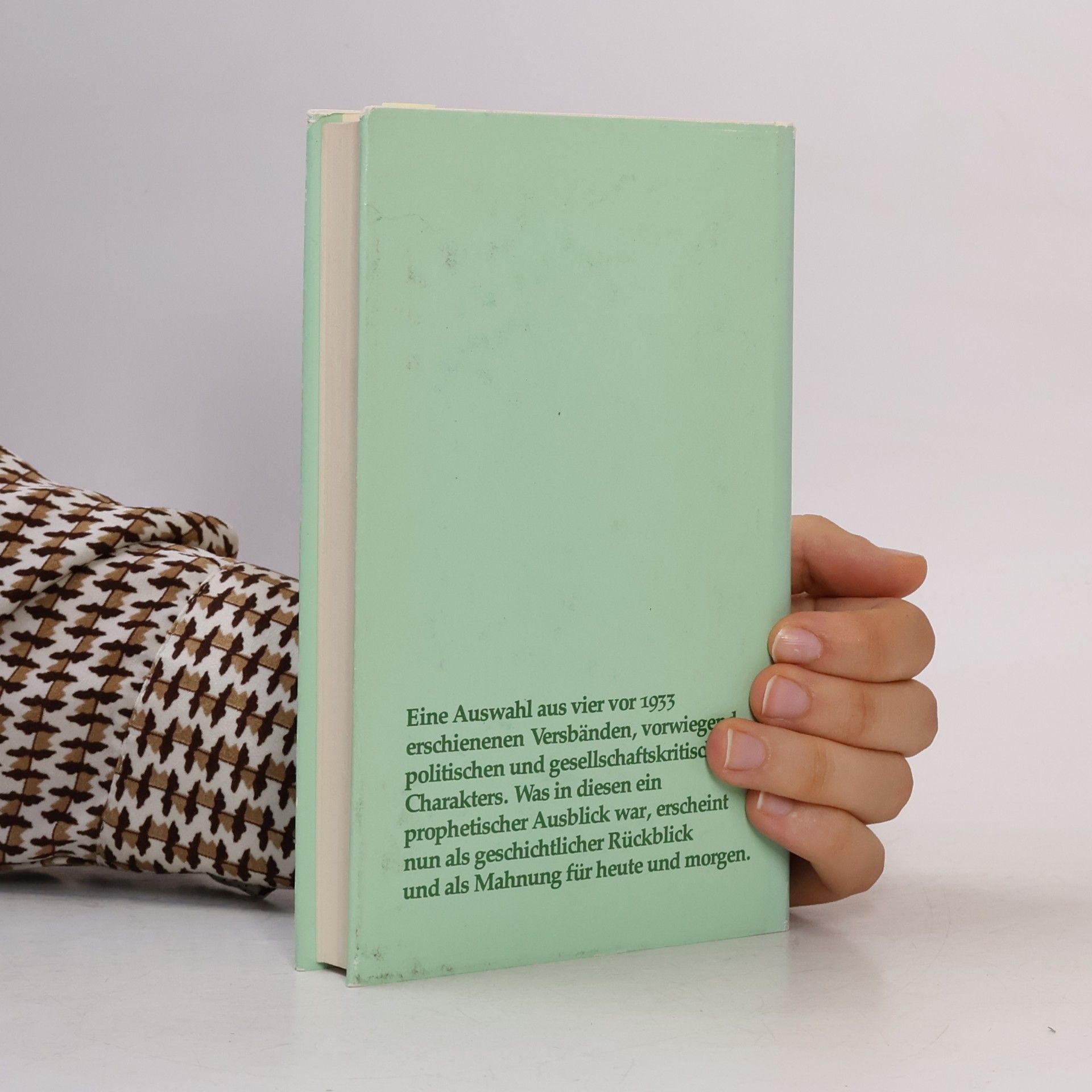Erich Kästner Bei Durchsicht meiner Bücher
