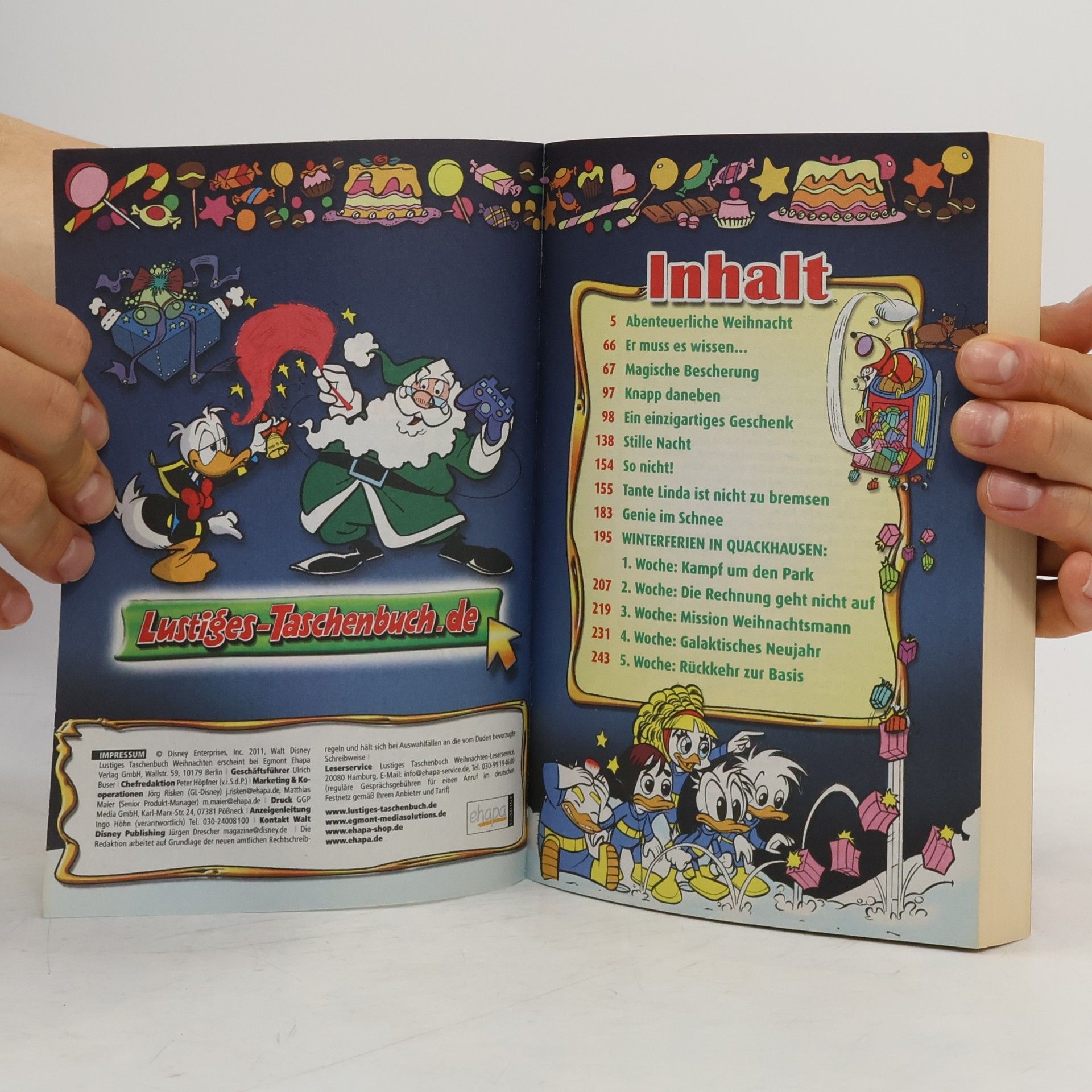 Walt Disney Weihnachten. Lustiges Taschenbuch 17