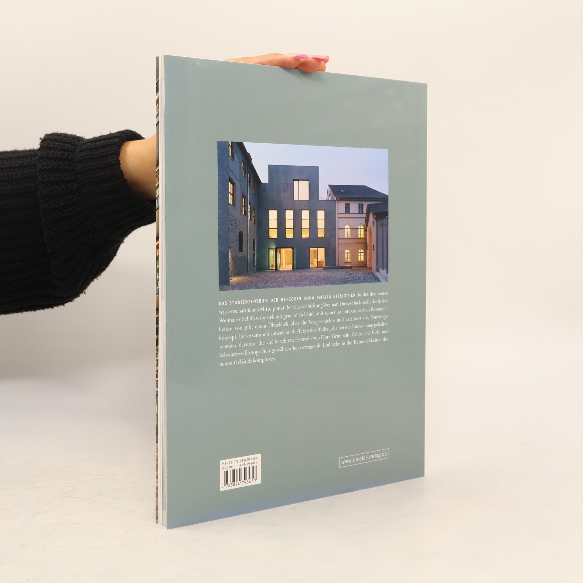 Claus Bach Die Herzogin-Anna-Amalia-Bibliothek in Weimar, das Studienzentrum