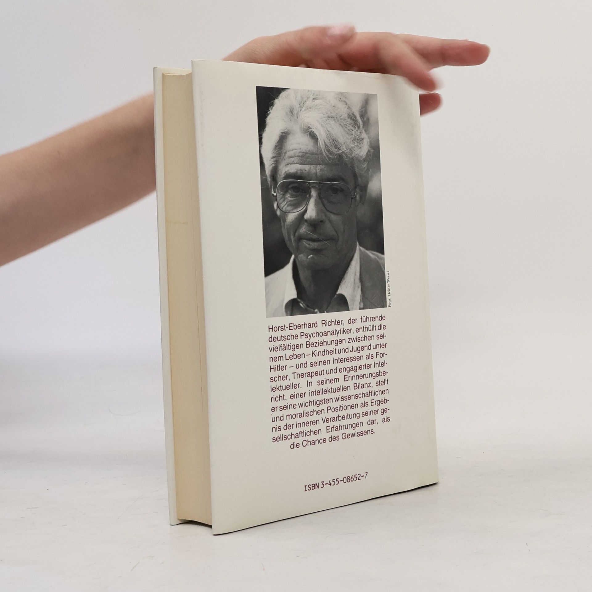 Horst Eberhard Richter Die Chance des Gewissens: Erinnerungen und Assoziationen