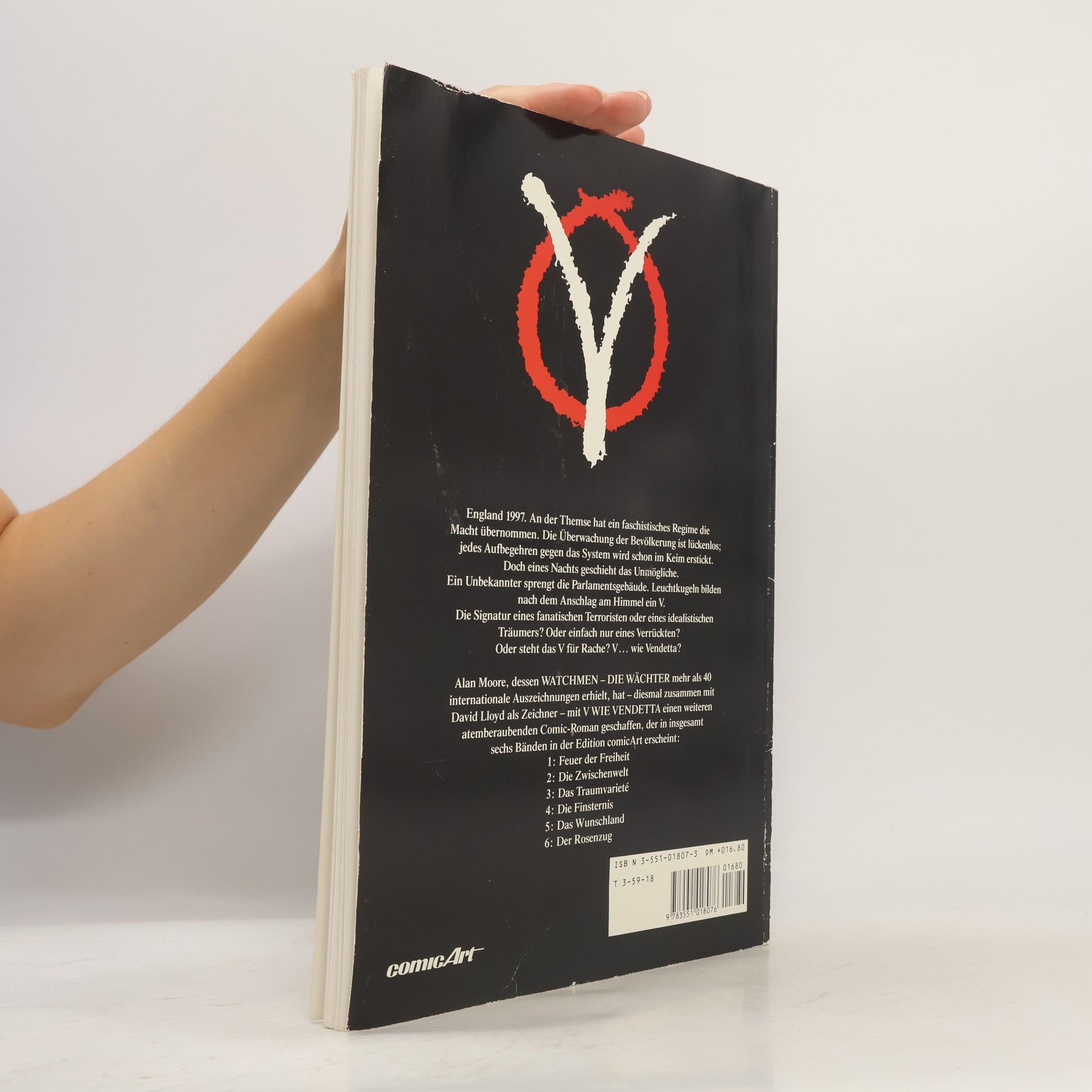 Alan Moore V wie Vendetta