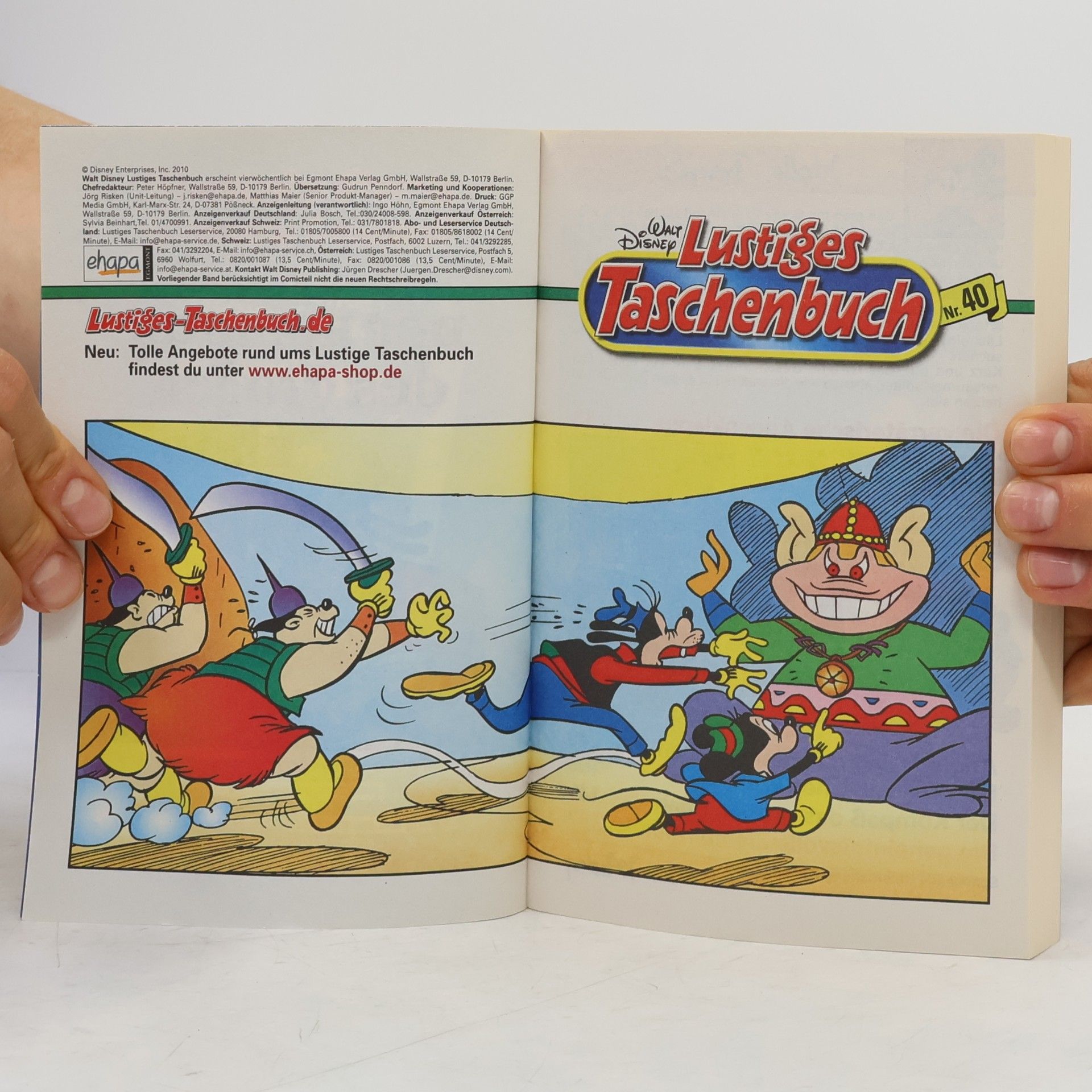 Walt Disney Lustiges Taschenbuch 40