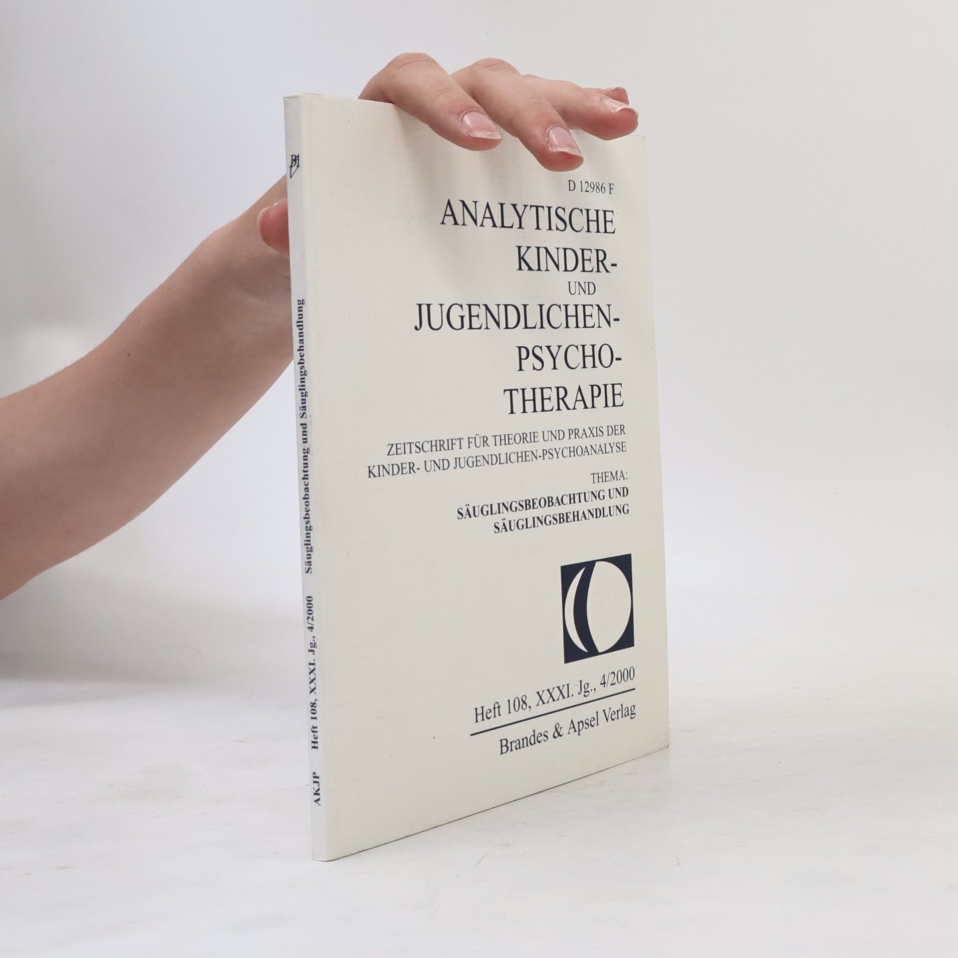 kolektiv Analytische Kinder- und Jugendlichen-Psychotherapie 4/2000