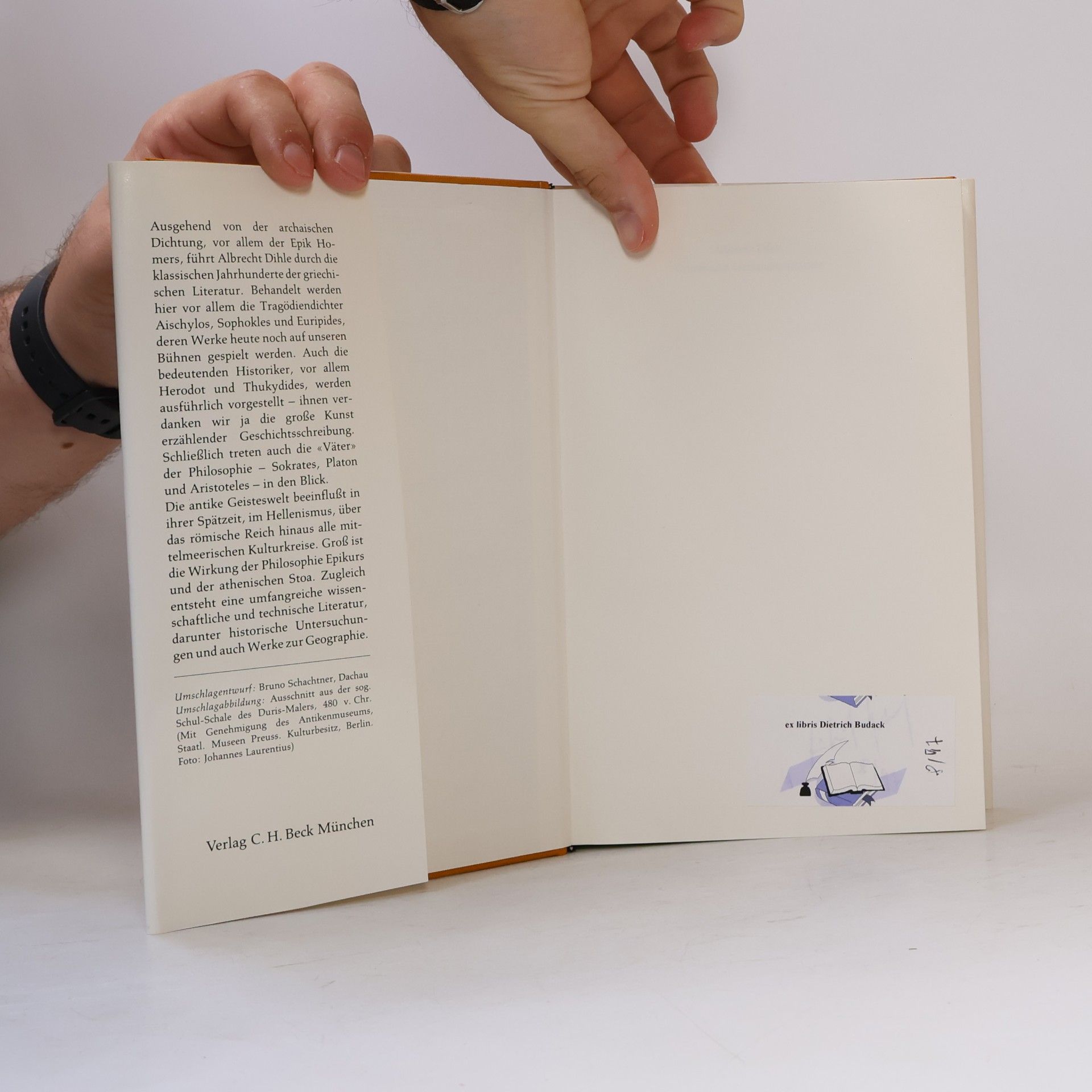 Albrecht Dihle Griechische Literaturgeschichte