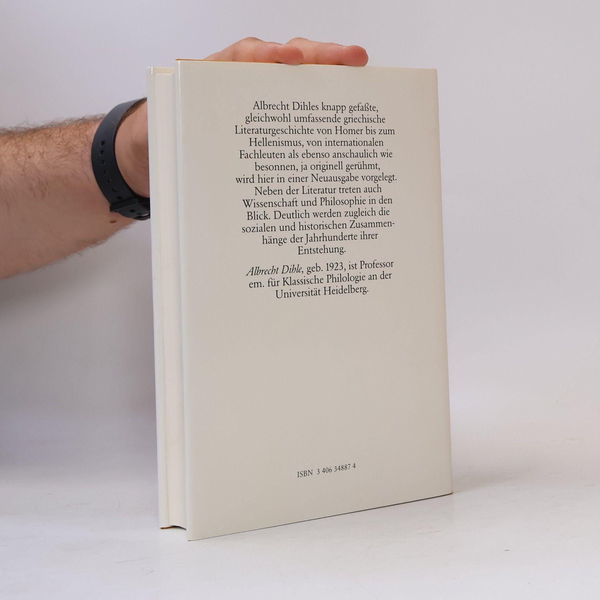 Albrecht Dihle Griechische Literaturgeschichte
