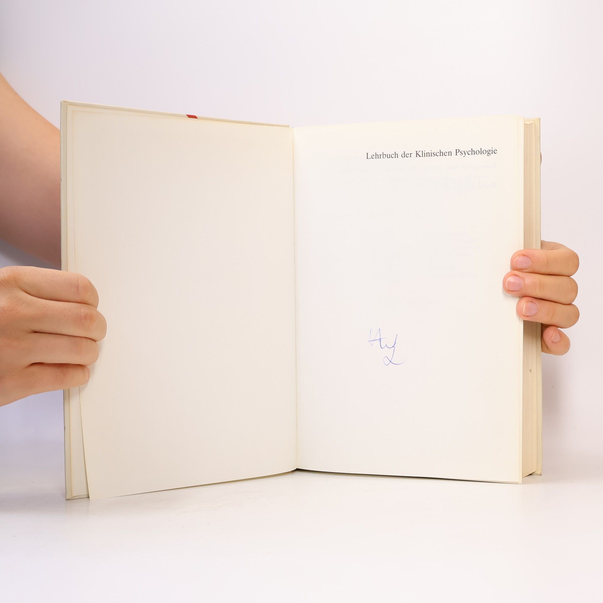 Lothar R. Schmidt Lehrbuch der klinischen Psychologie