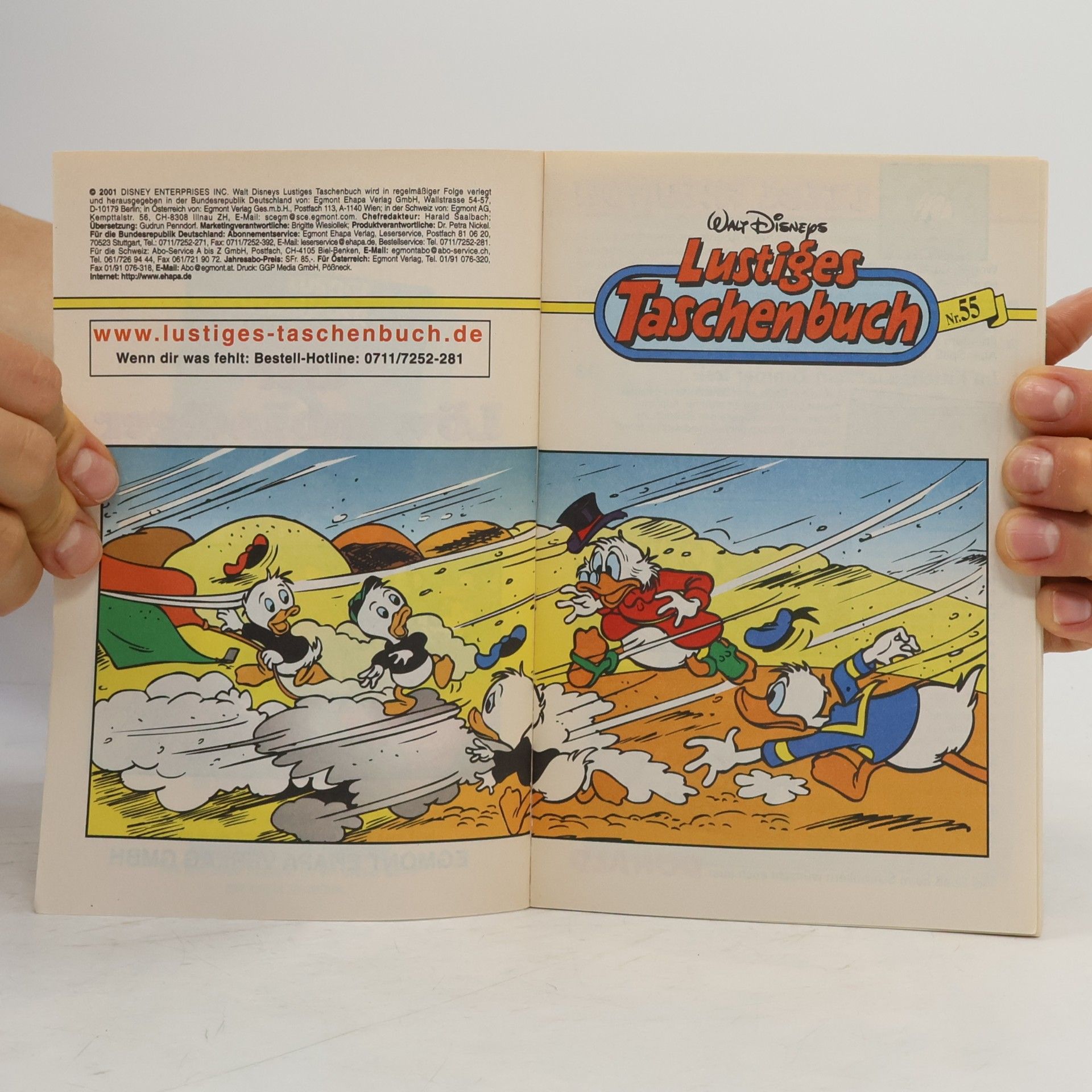 Walt Disney Lustiges Taschenbuch 55. Der Löwenbändiger