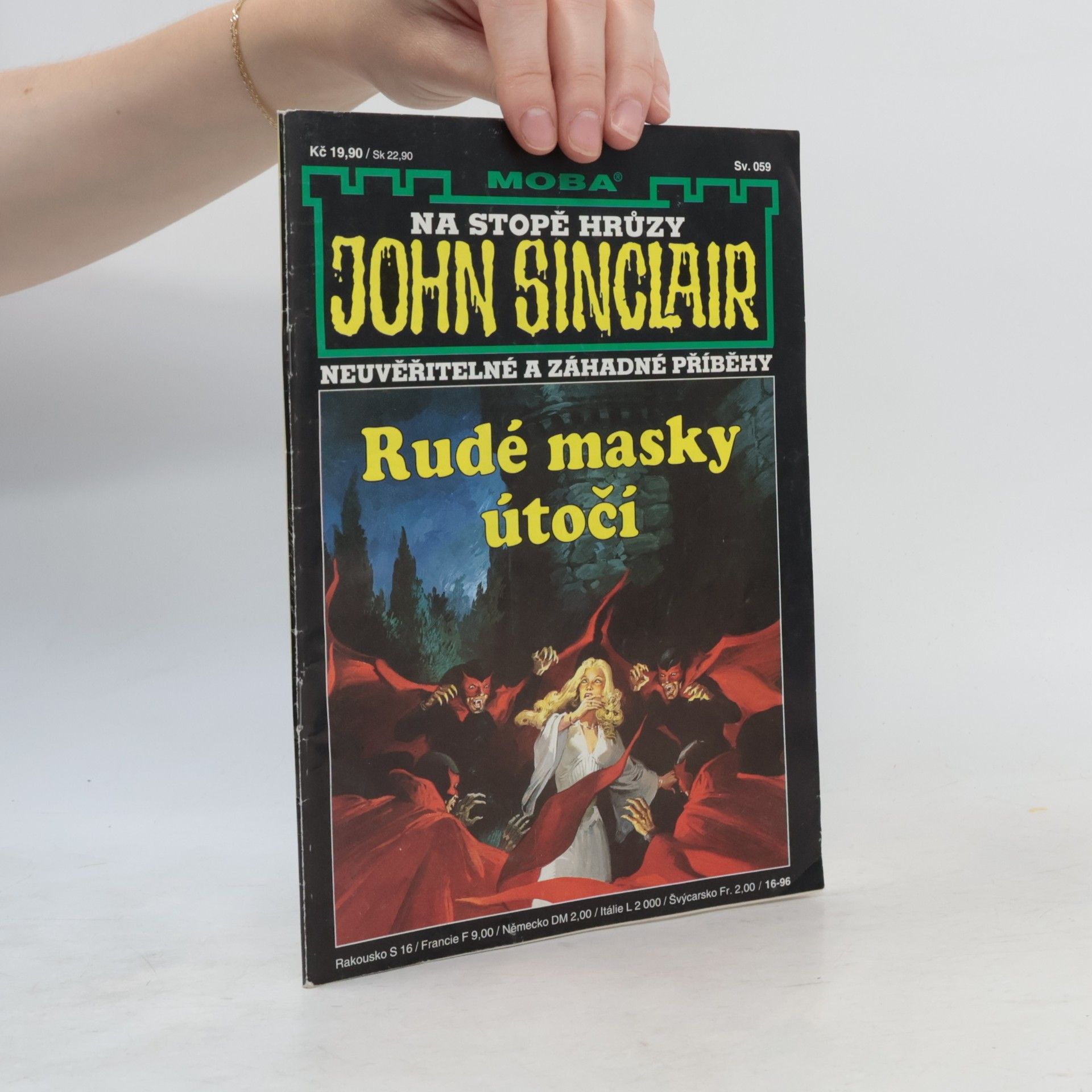 Jason Dark Rudé masky útočí