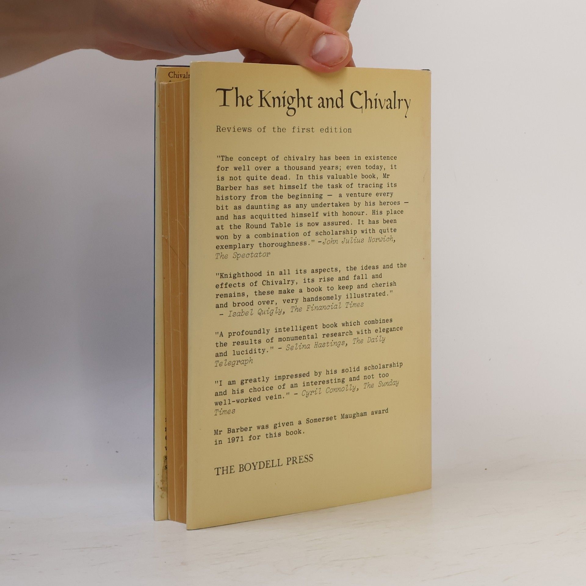 Richard Barber Knight and Chivalry