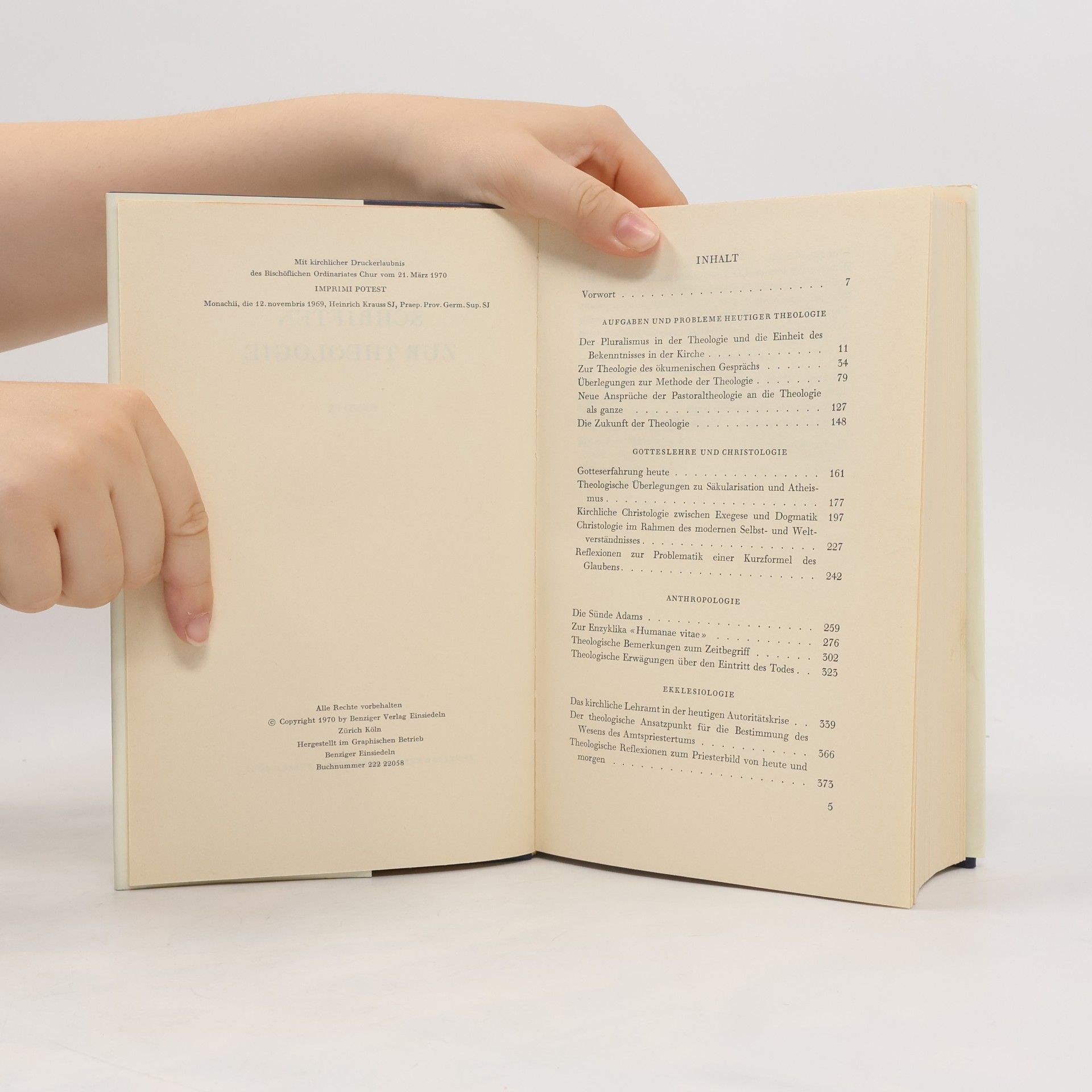 Kolektiv autorů Schriften zur Theologie 9