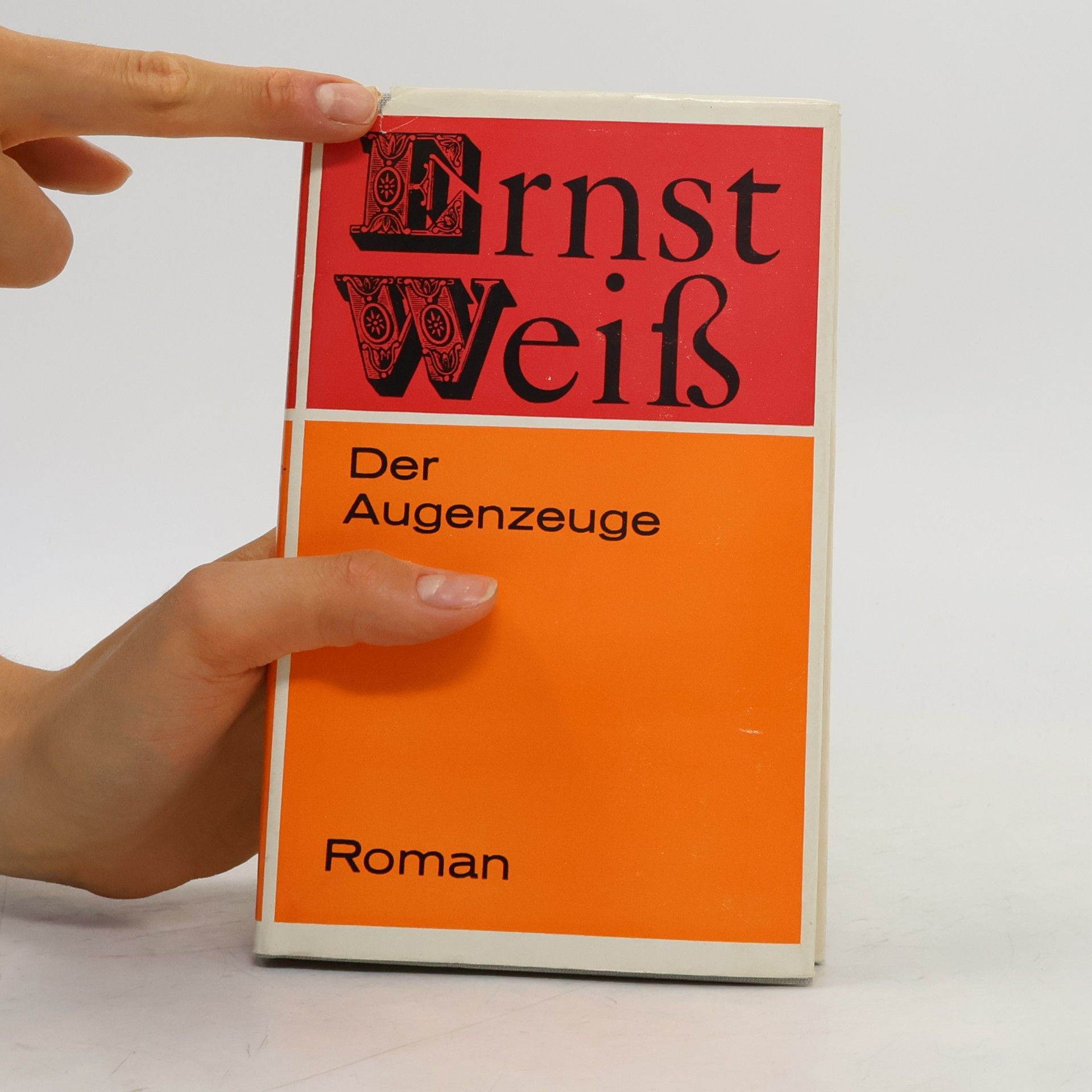 Ernst Weiss Der Augenzeuge
