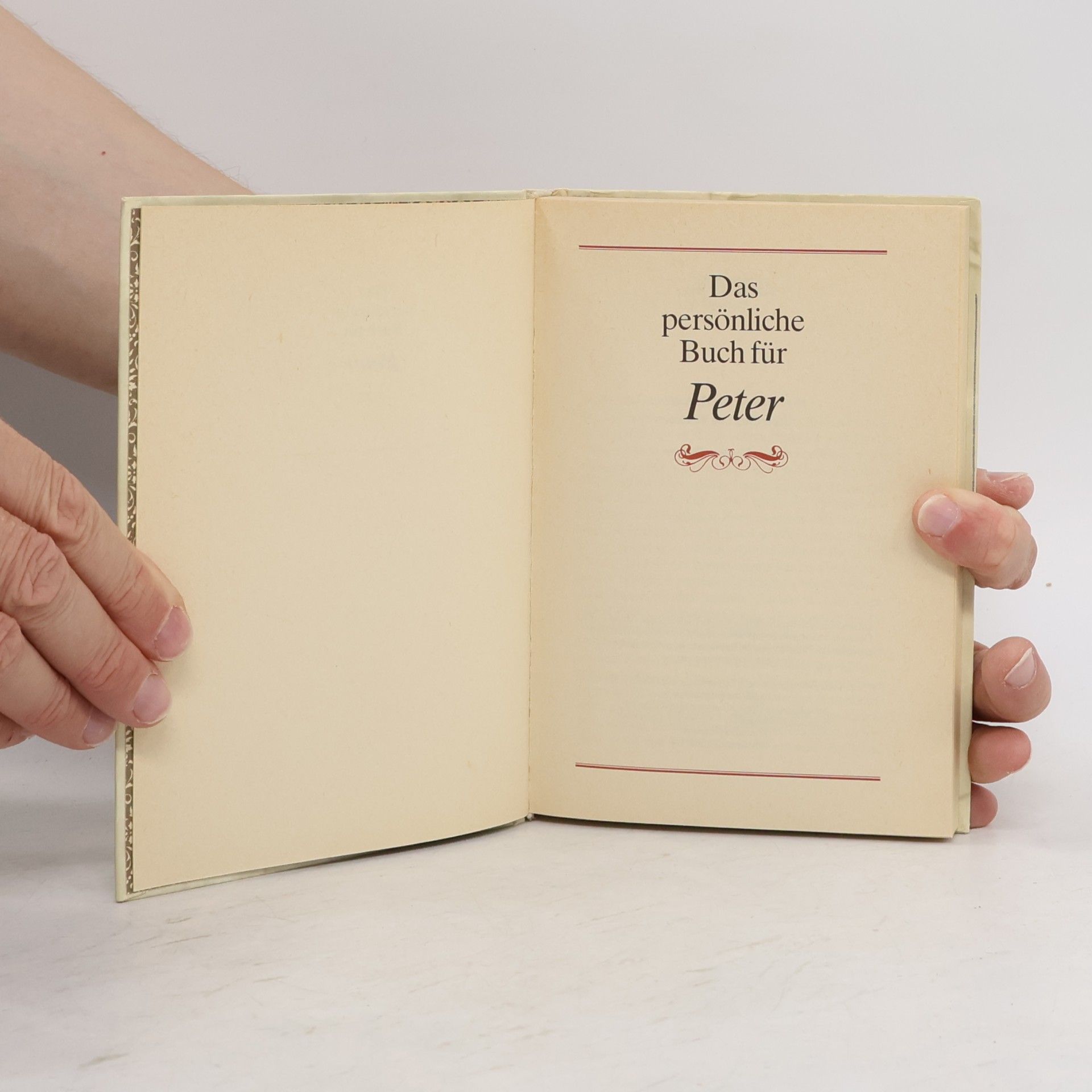 Mathias Forster Das persönliche Buch für Peter