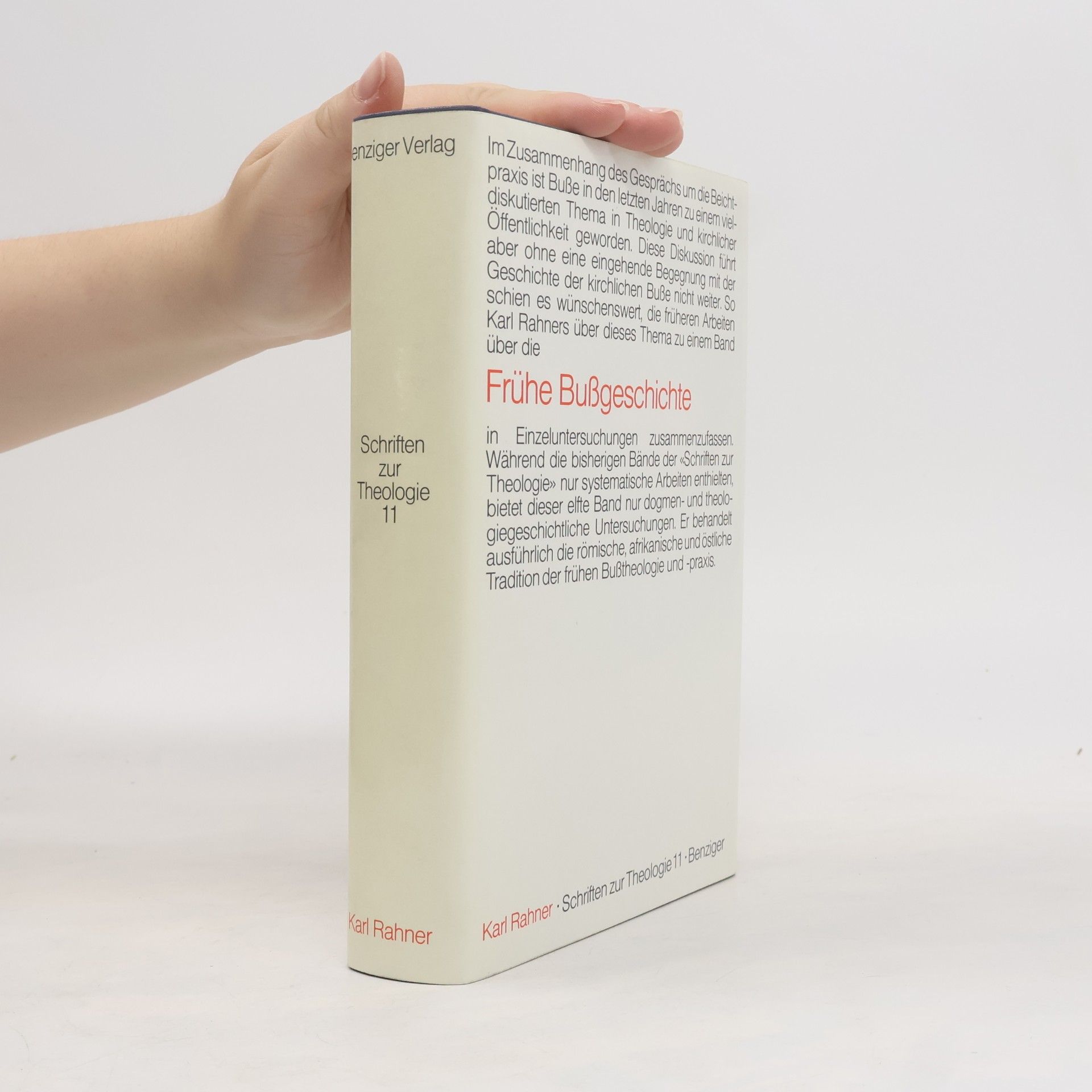 Karl Rahner Schriften zur Theologie