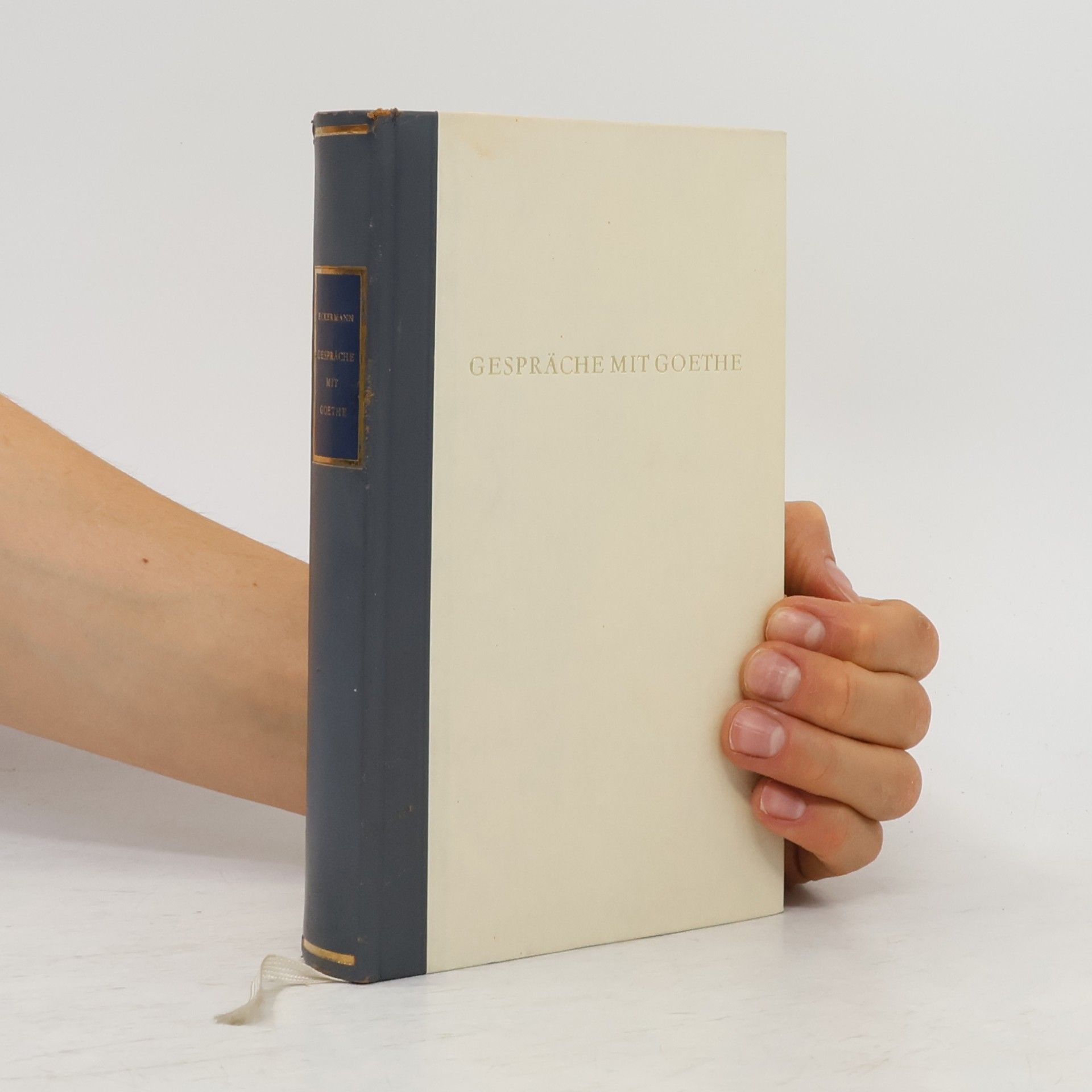 Johann Peter Eckermann Gespräche mit Goethe