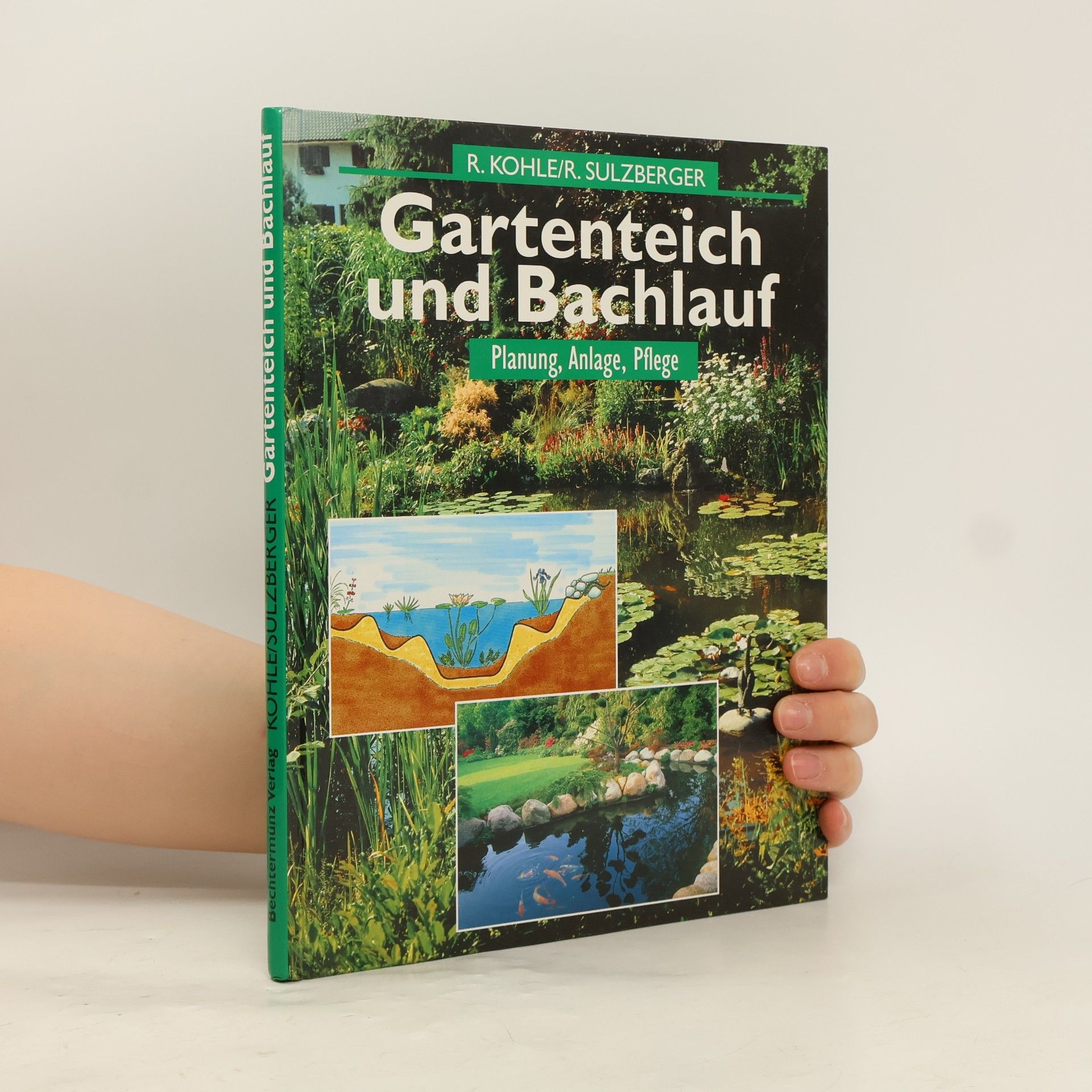 Ruth Kohle Gartenteich und Bachlauf