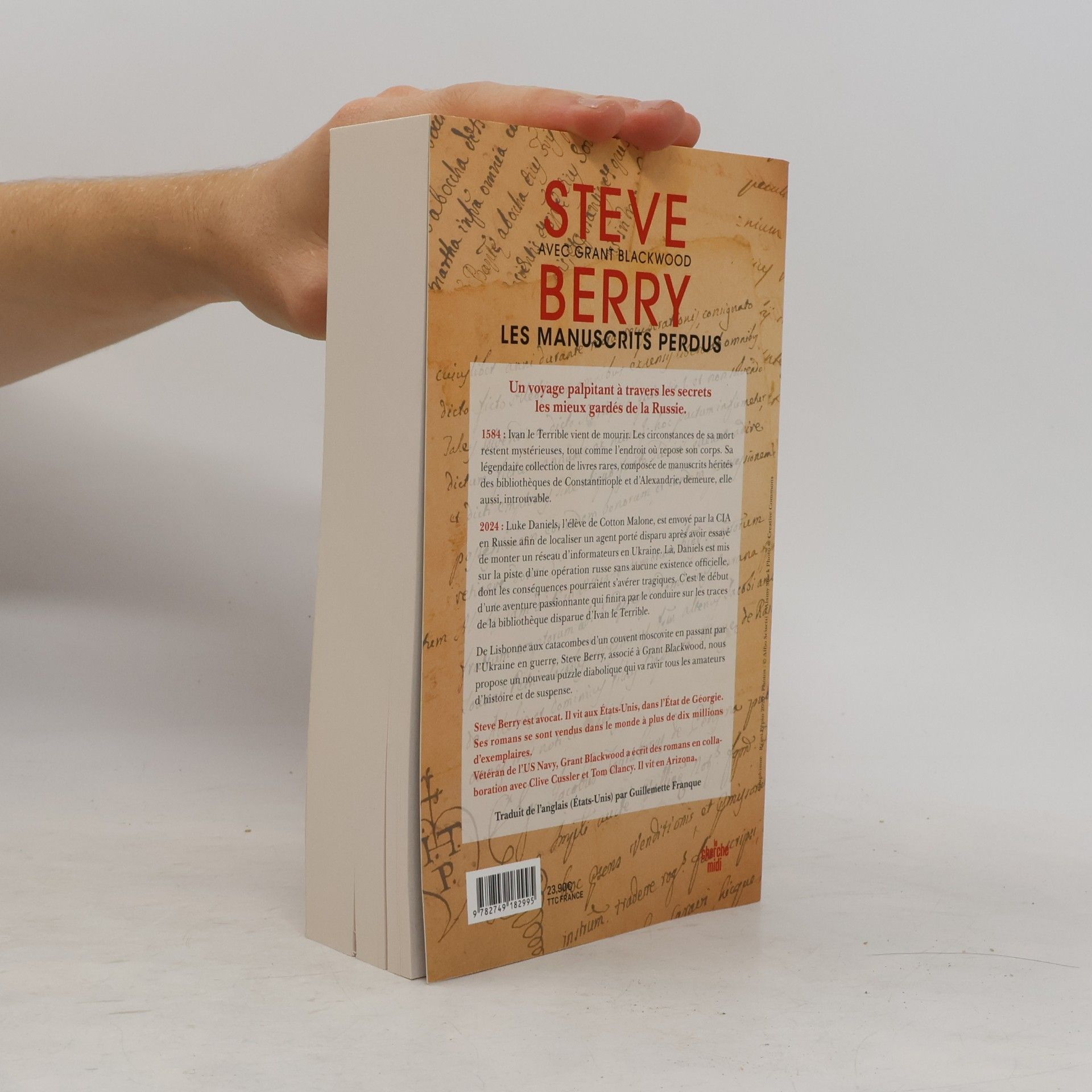 Steve Berry Les Manuscrits perdus