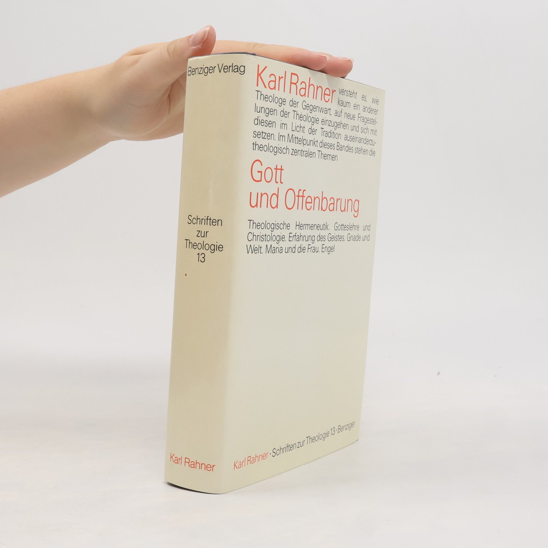 Karl Rahner Schriften zur Theologie