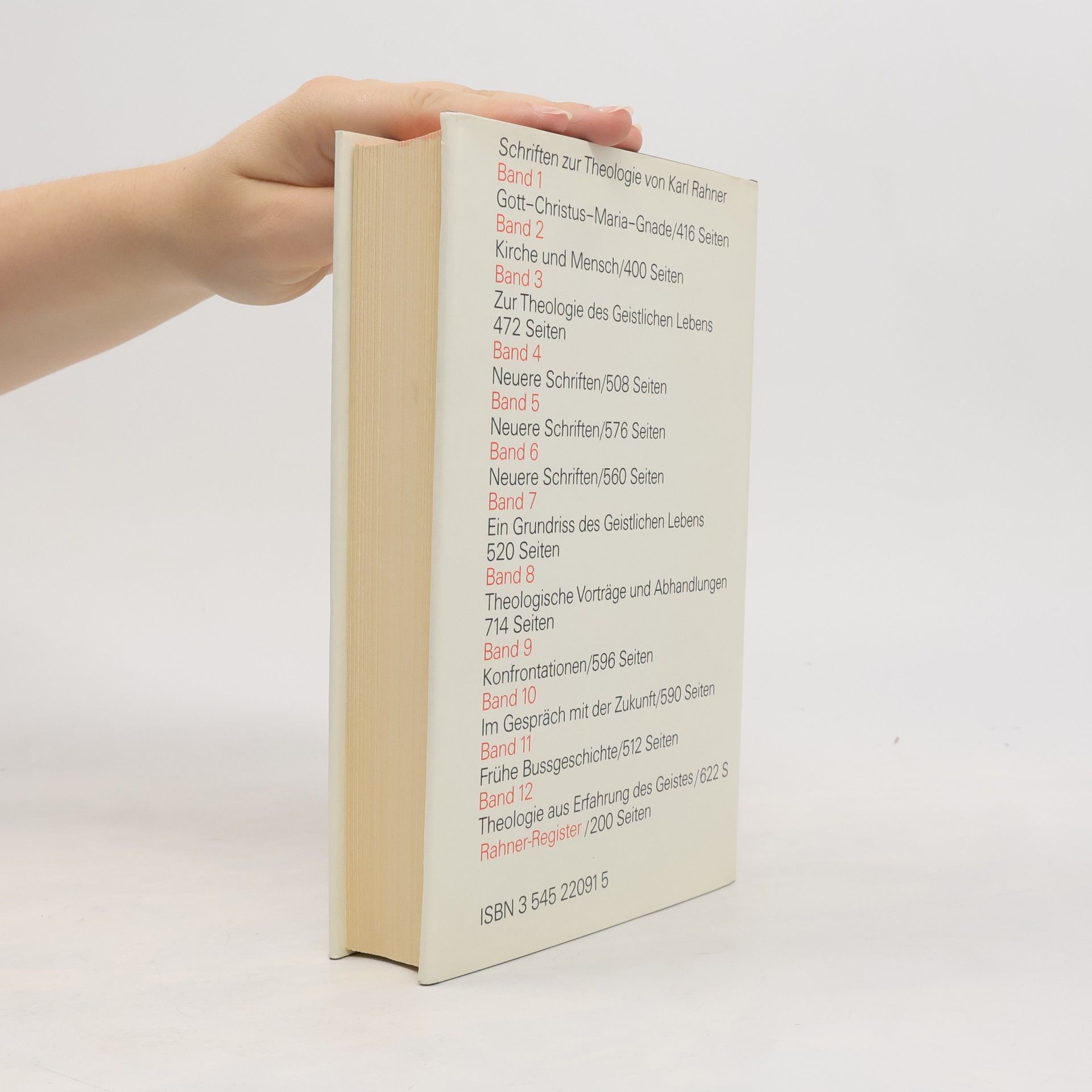 Karl Rahner Schriften zur Theologie