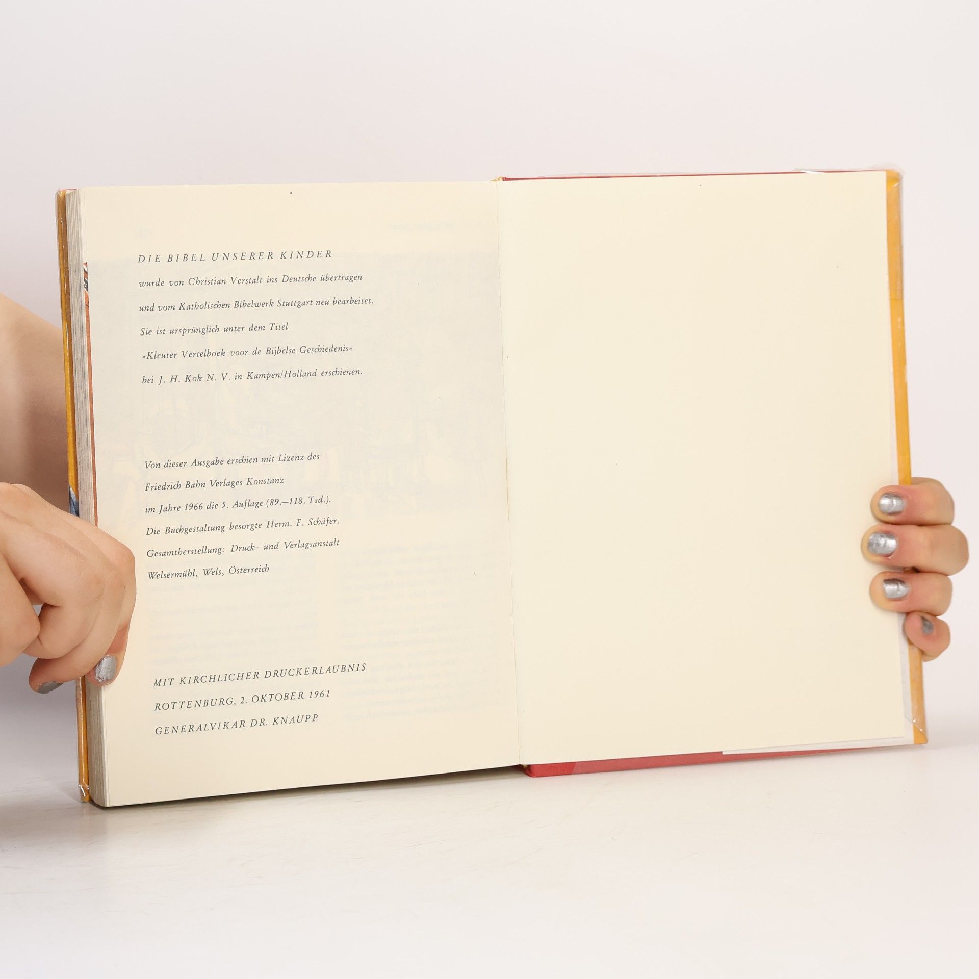 Anne de Vries Die Bibel unserer Kinder