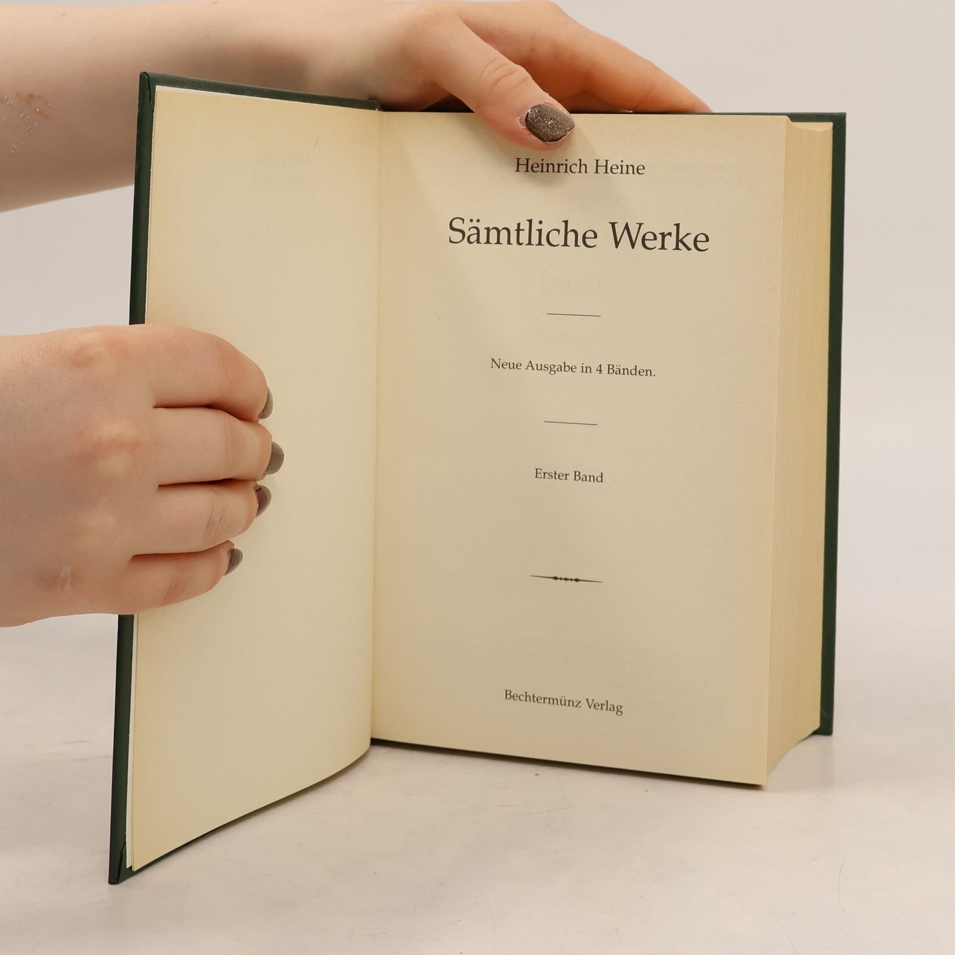 Heinrich Heine Sämtliche Werke. Band 1