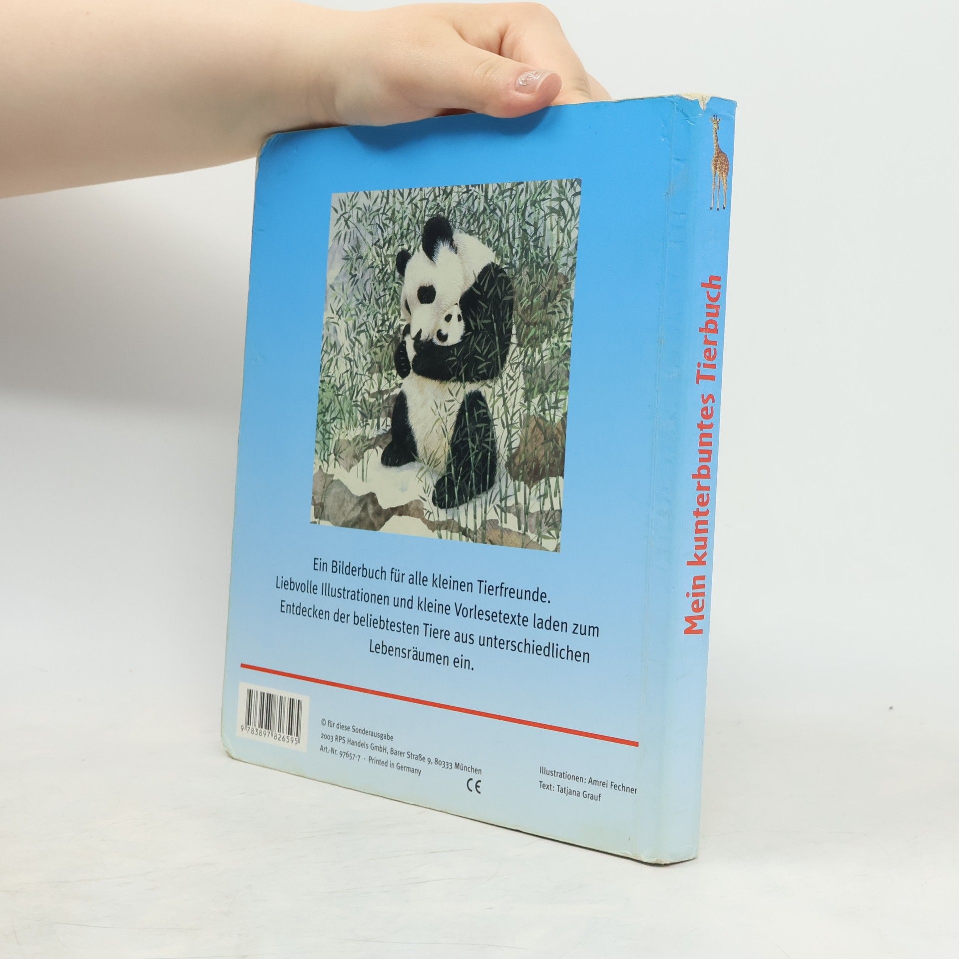 Amrei Fechner Mein kunterbuntes TierbuchA
