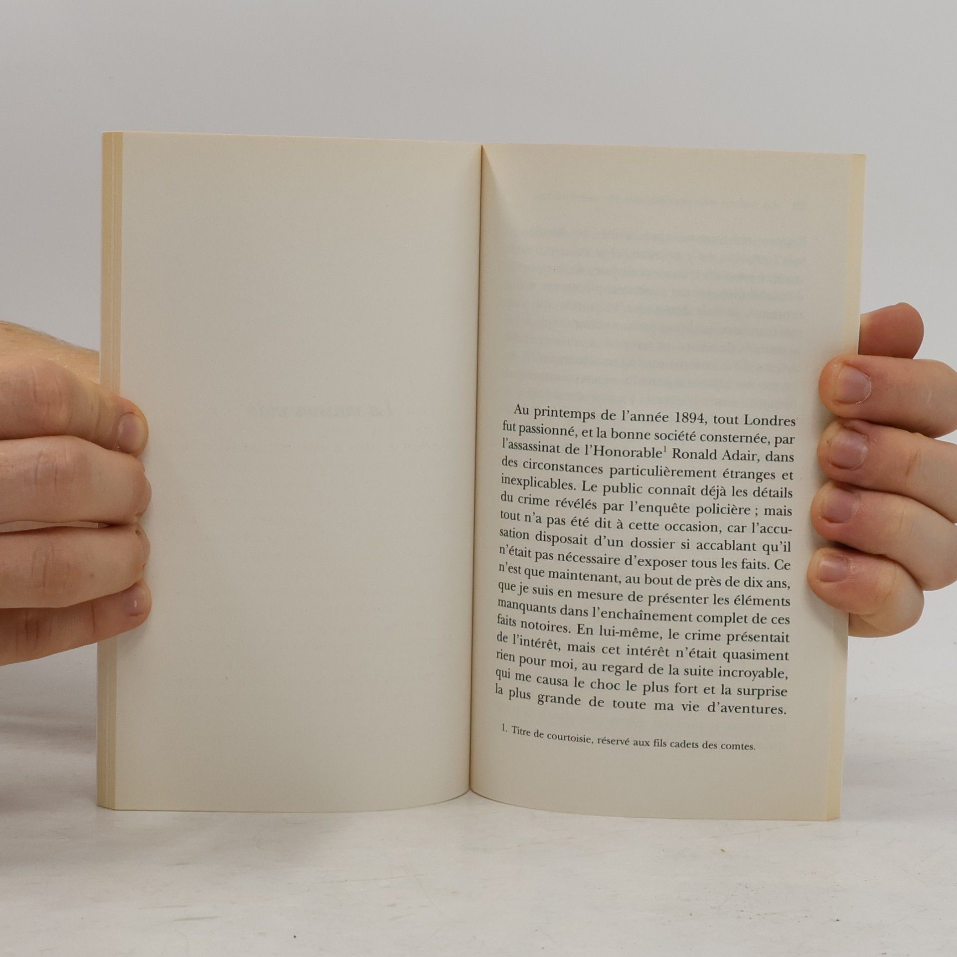 Arthur Conan Doyle La maison vide précédé de Dernier problème
