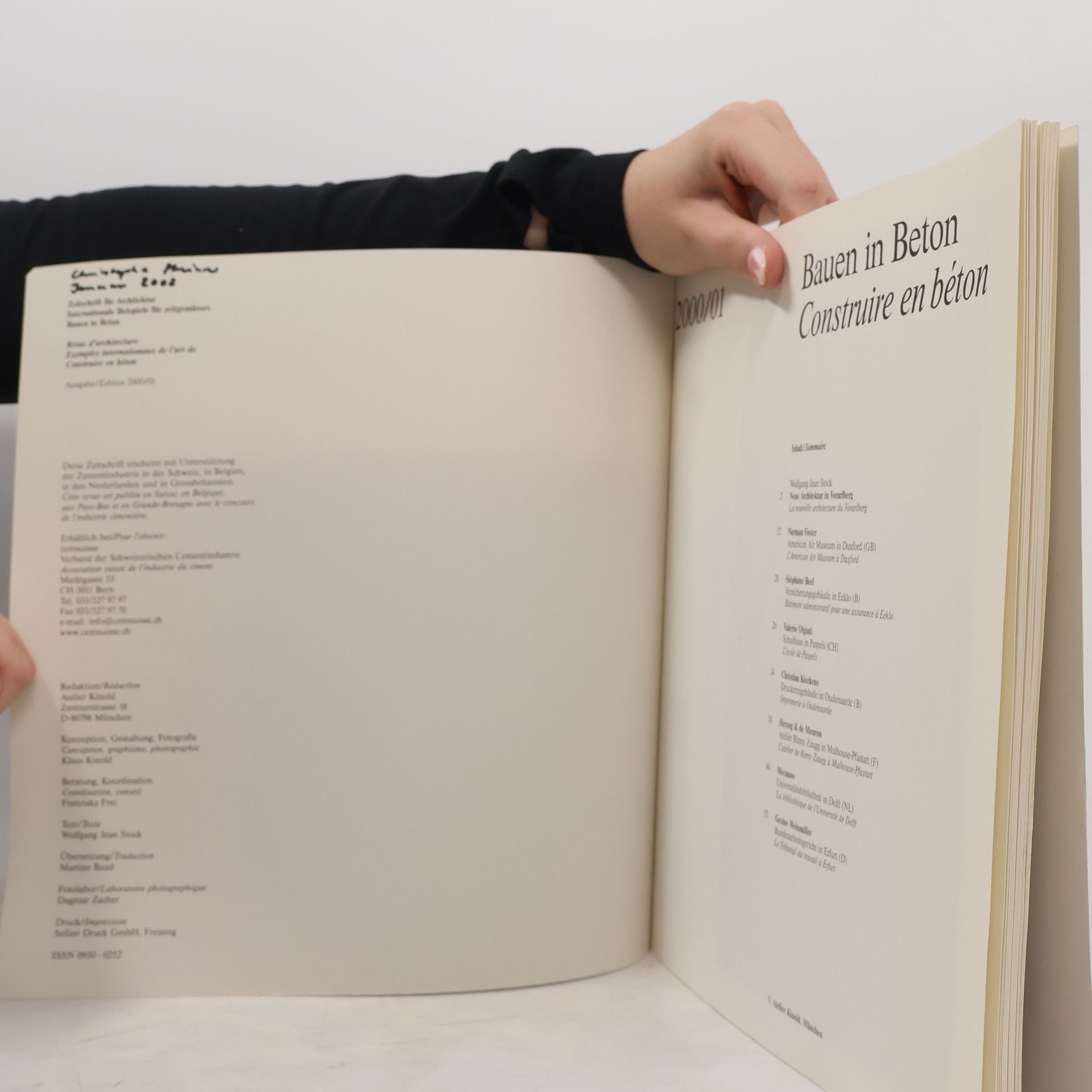 Autores varios Bauen in Beton