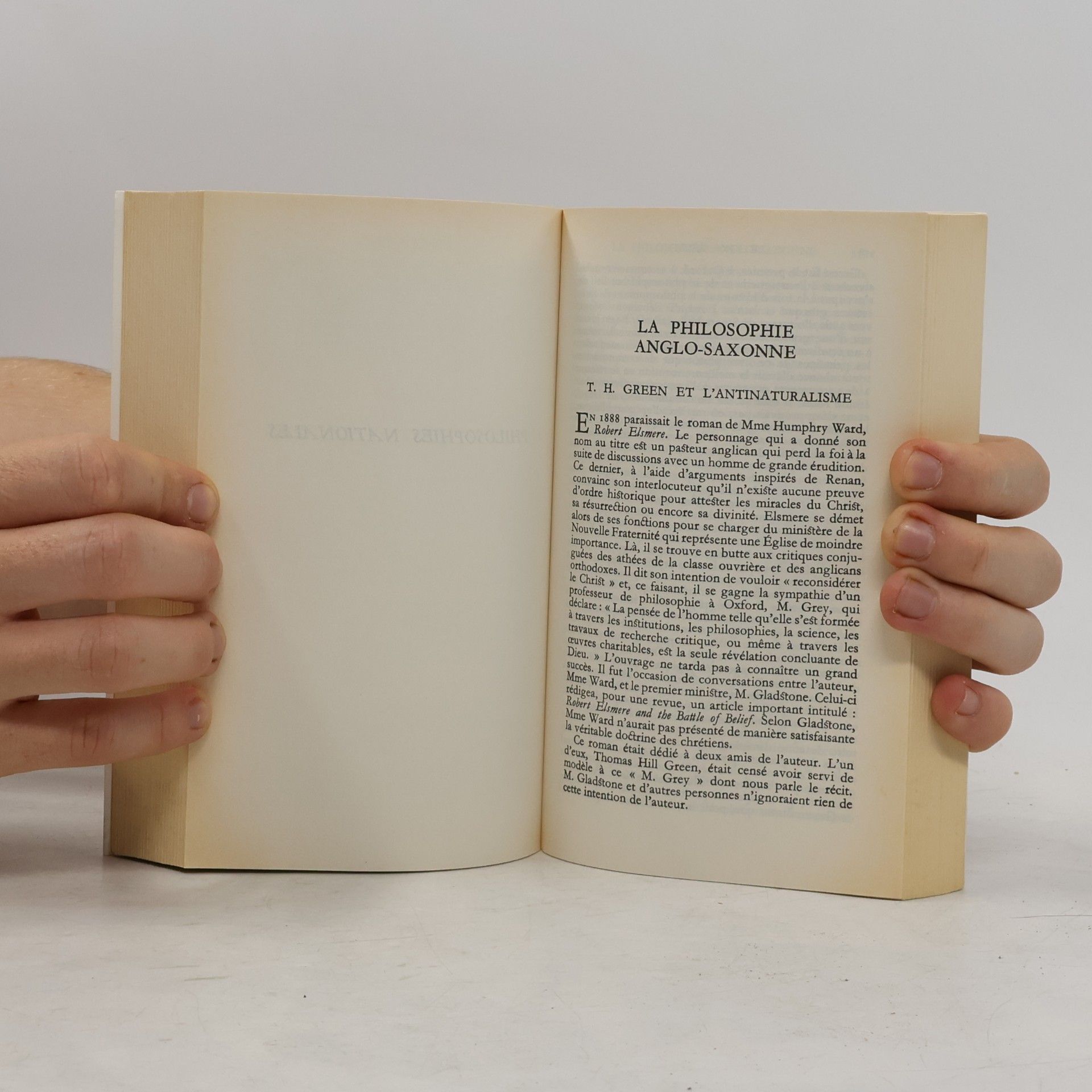 Yvon Belaval Histoire de la philosophie