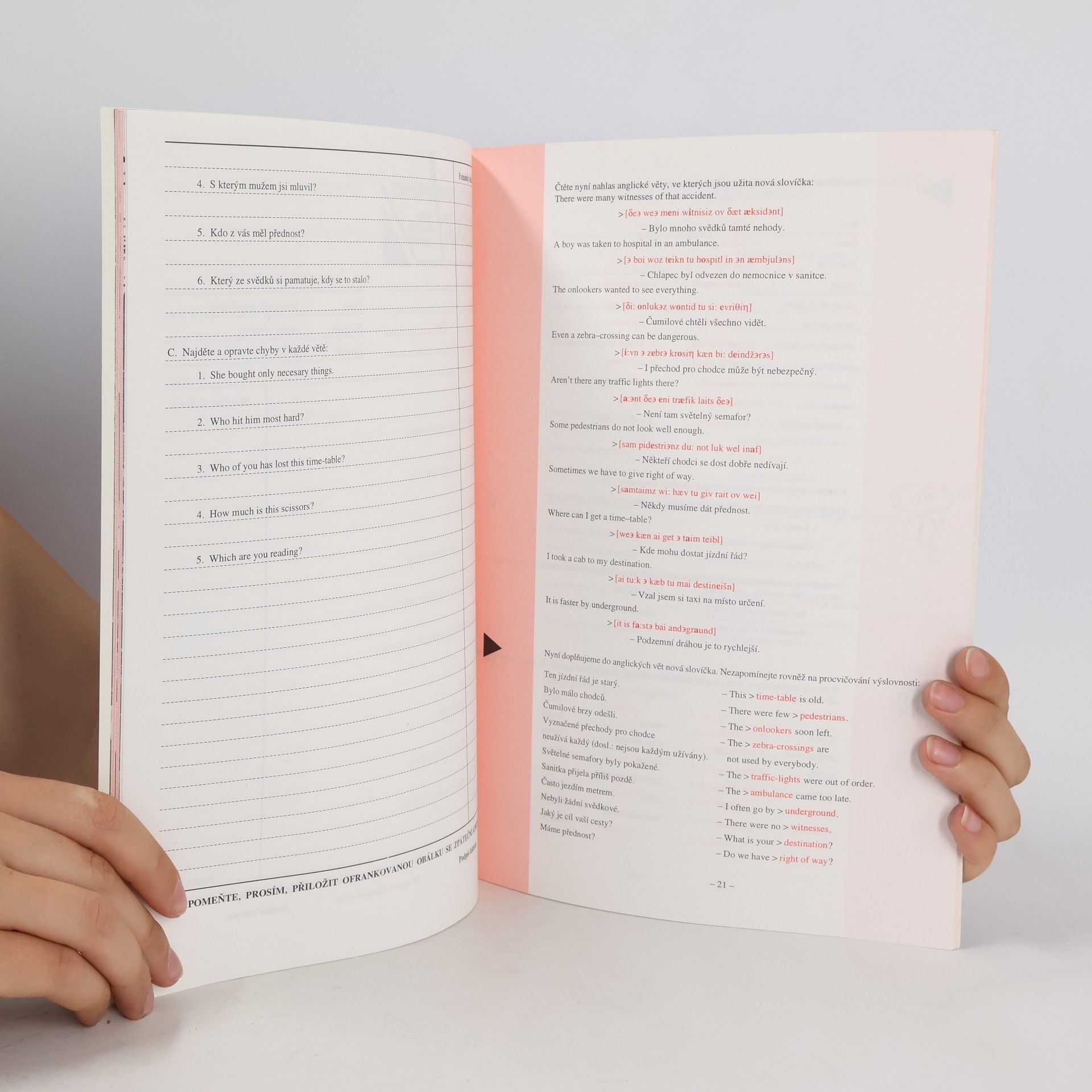 Autorenkollektiv Angličtina pro začátečníky. Lekce 19 a 20
