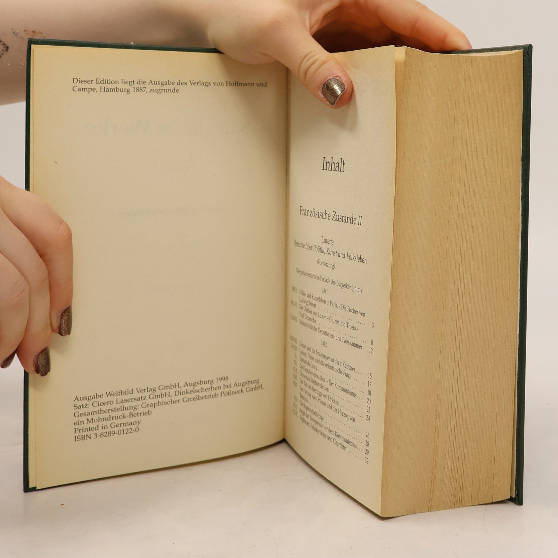 Heinrich Heine Sämtliche Werke 4