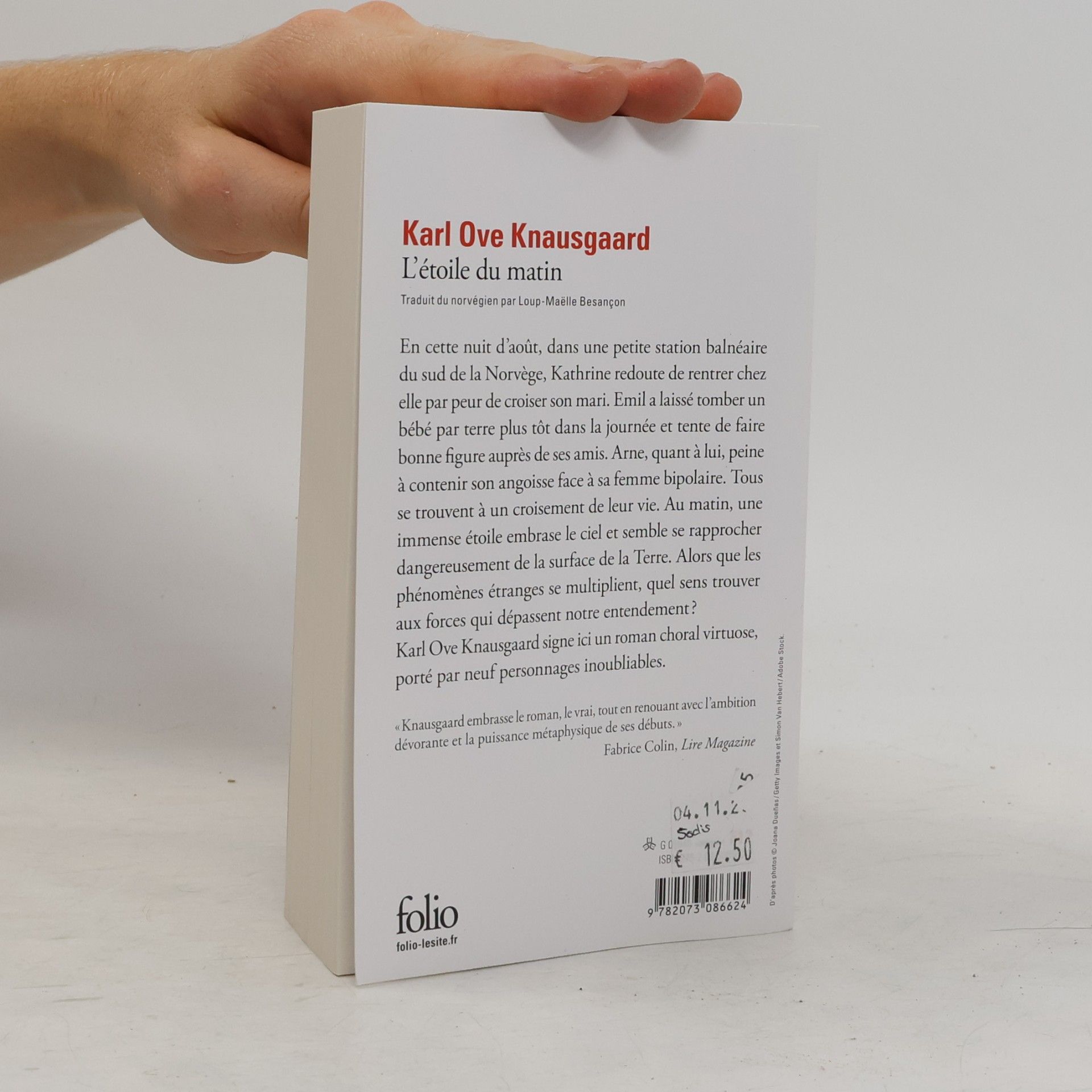 Karl Ove Knausgård L'étoile du matin