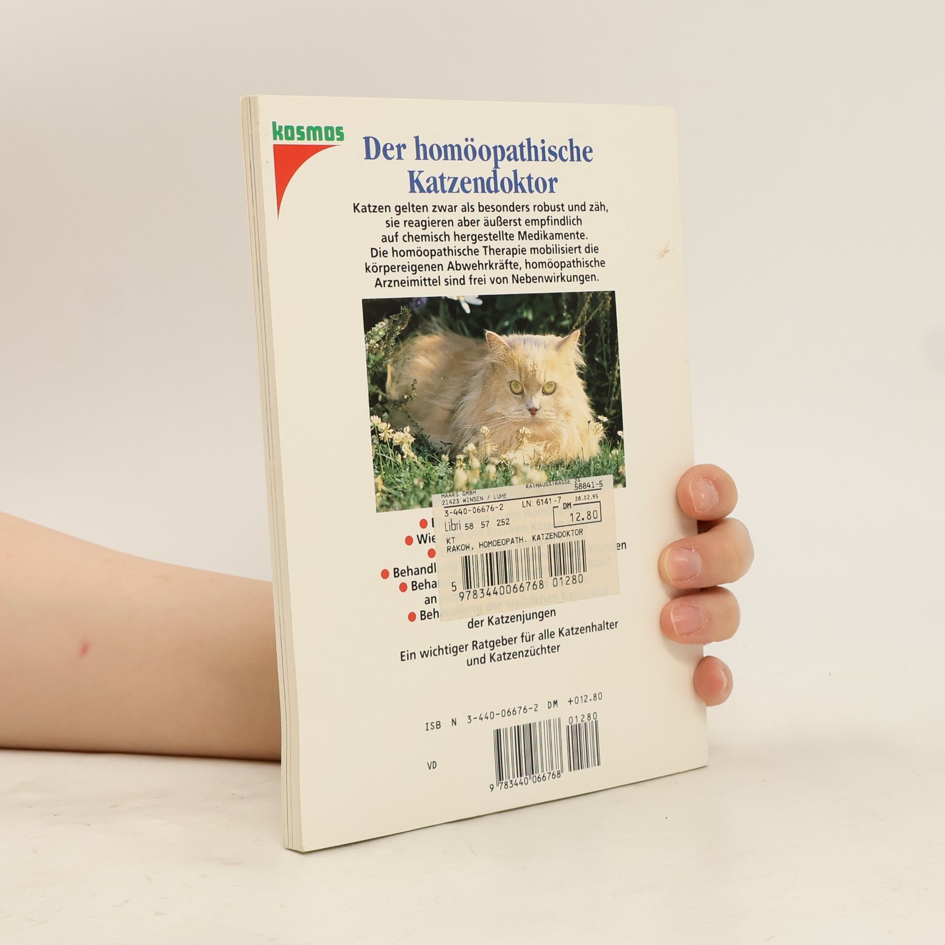 Barbara Rakow Der homöopathische Katzendoktor