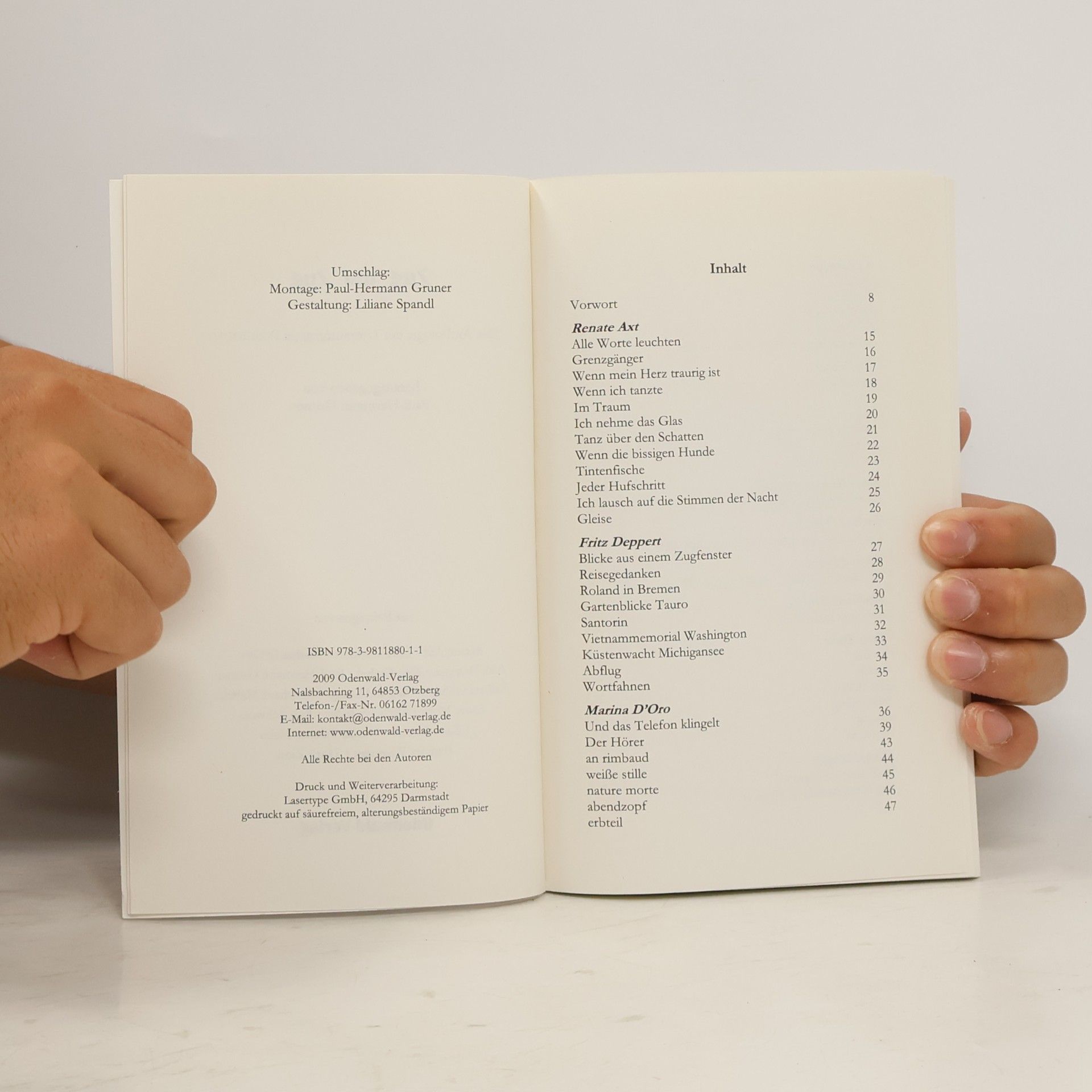 Paul-Hermann Gruner Literaturgruppe Poseidon: Zug um Zug