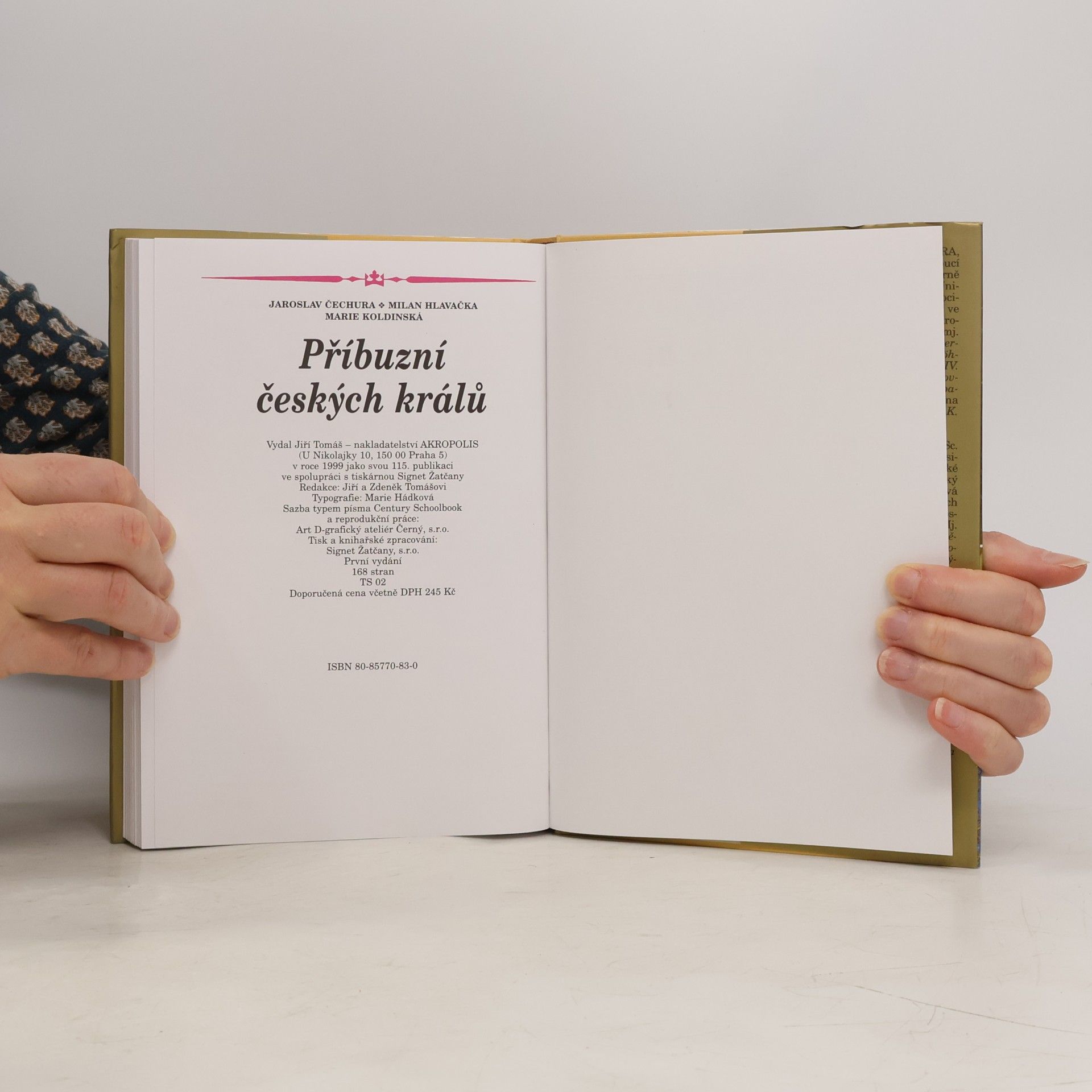 Jaroslav Čechura Příbuzní českých králů